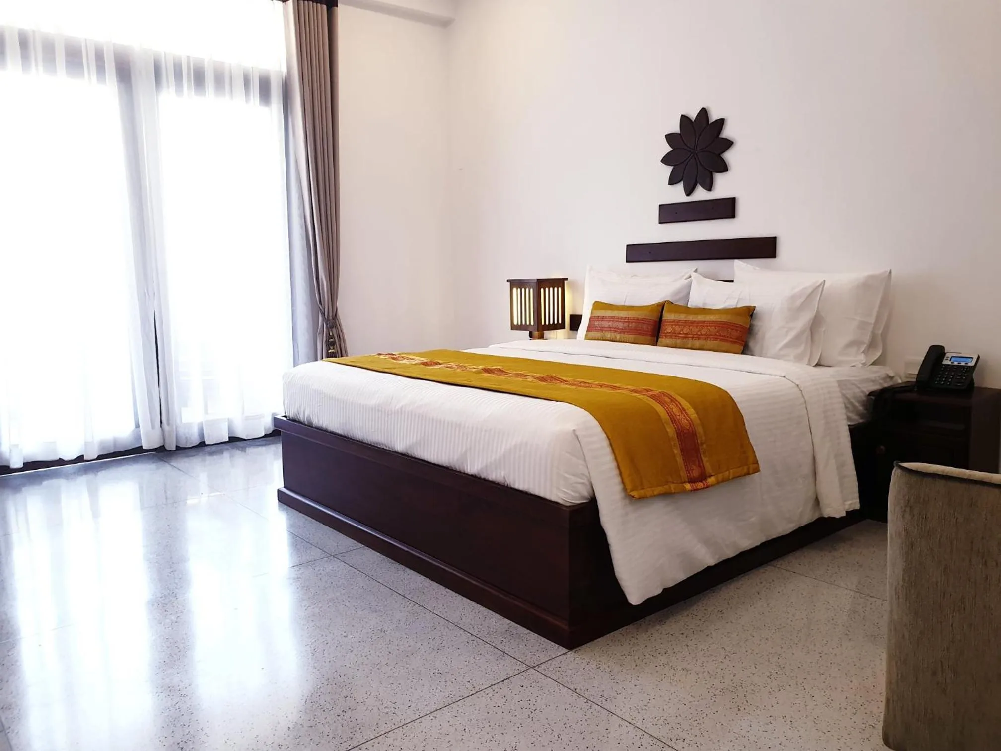 Bedroom, Bed in Karunakarala Ayurveda Resort