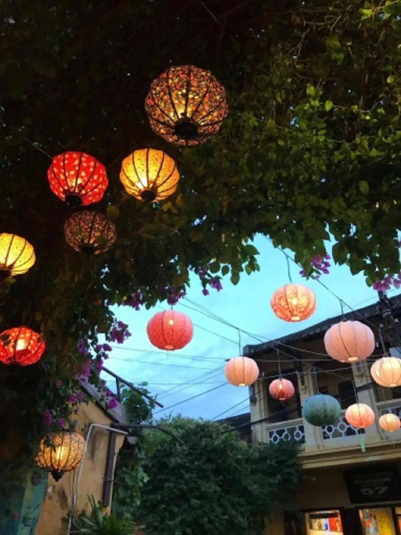 Street view in Flame Flowers Homestay