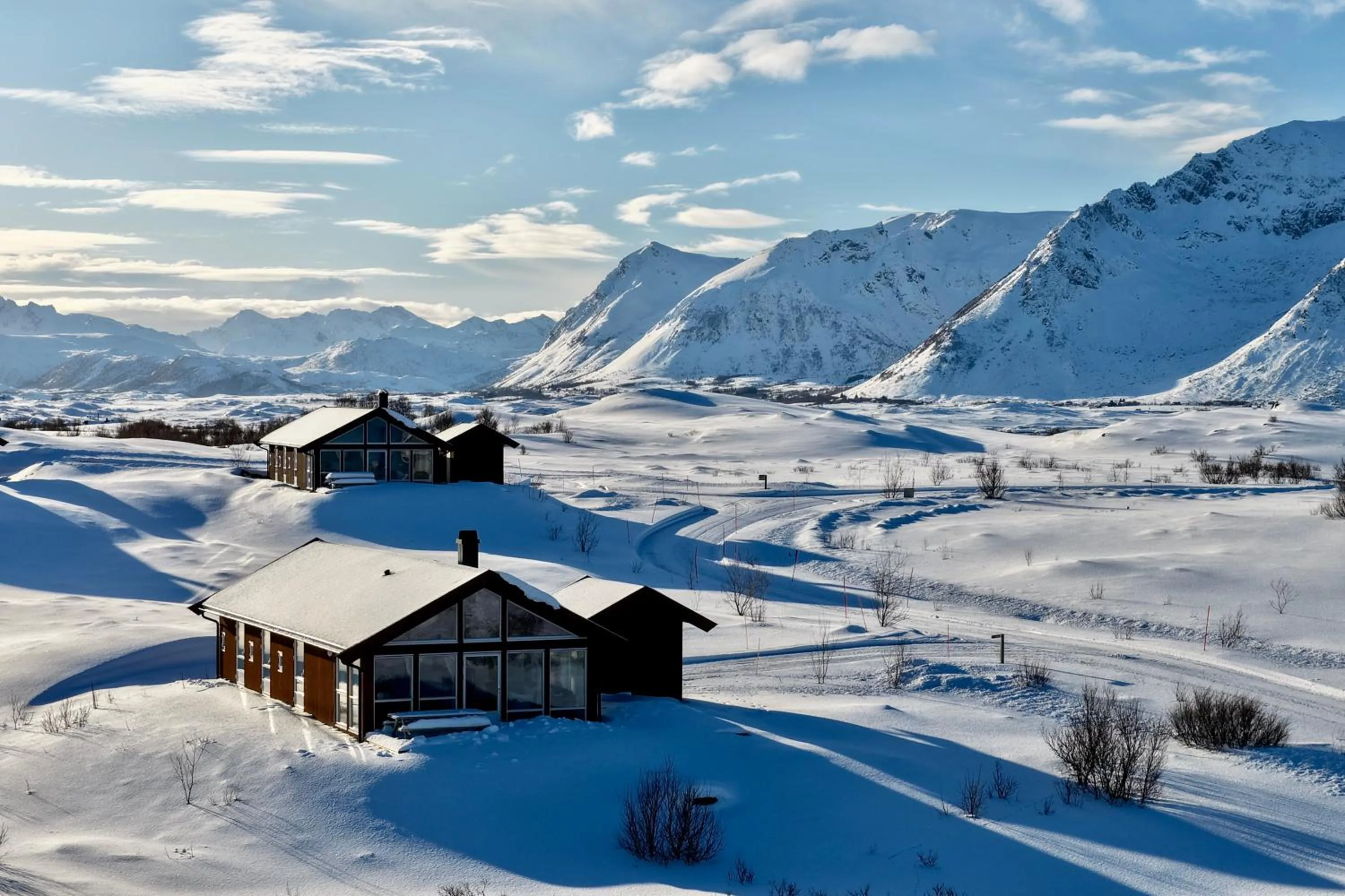 Day in Lofoten Links Lodges