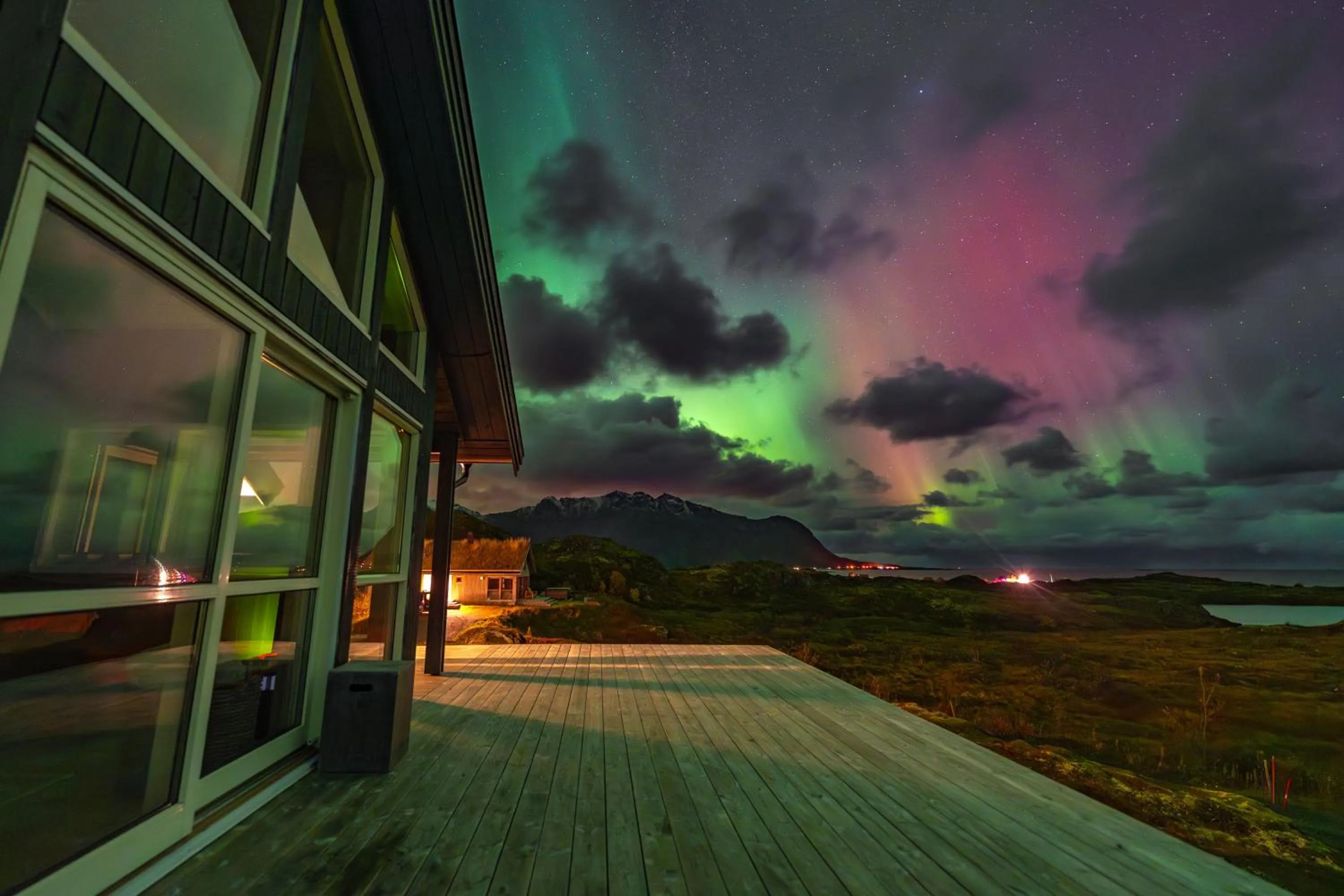 Night in Lofoten Links Lodges