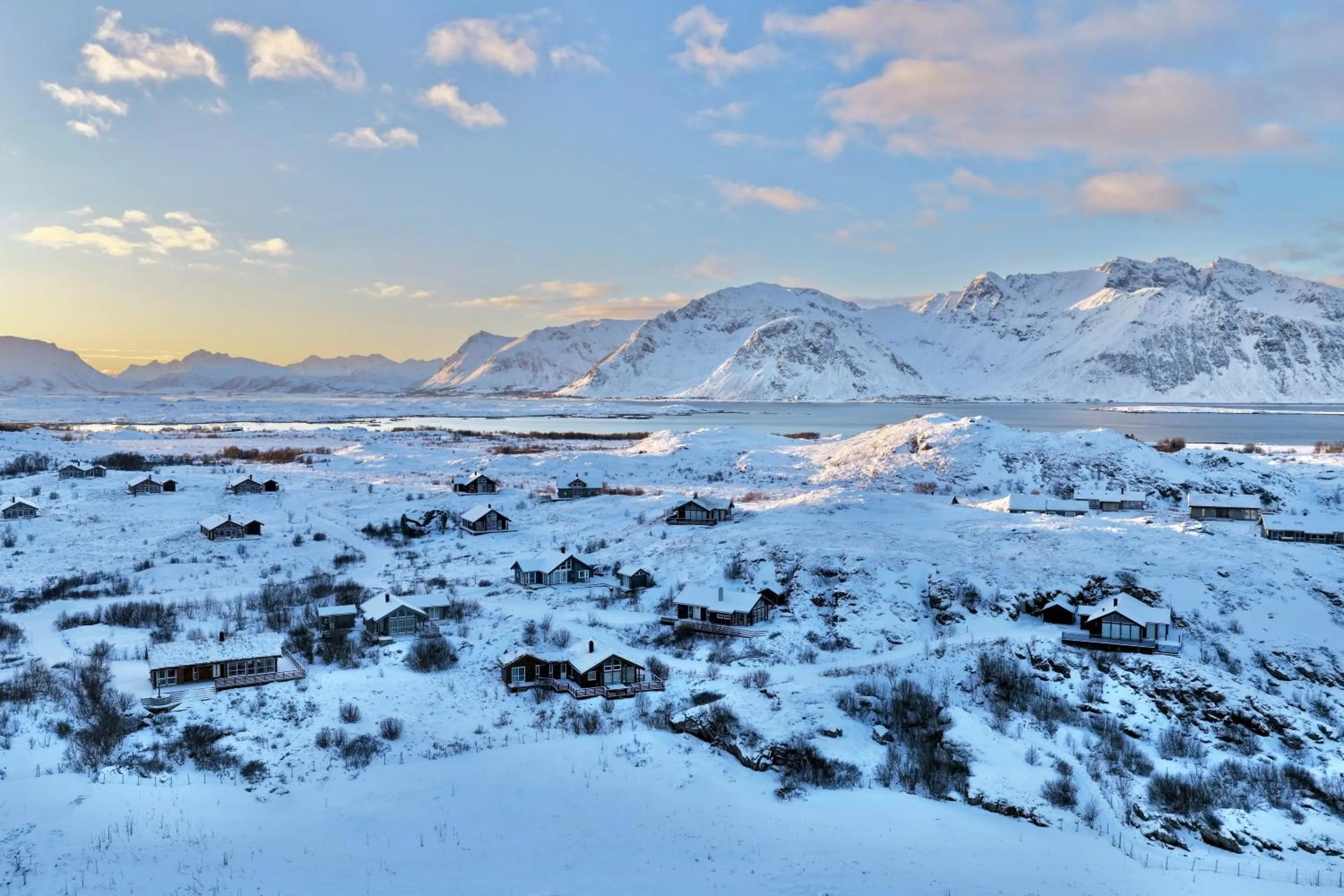 Day in Lofoten Links Lodges