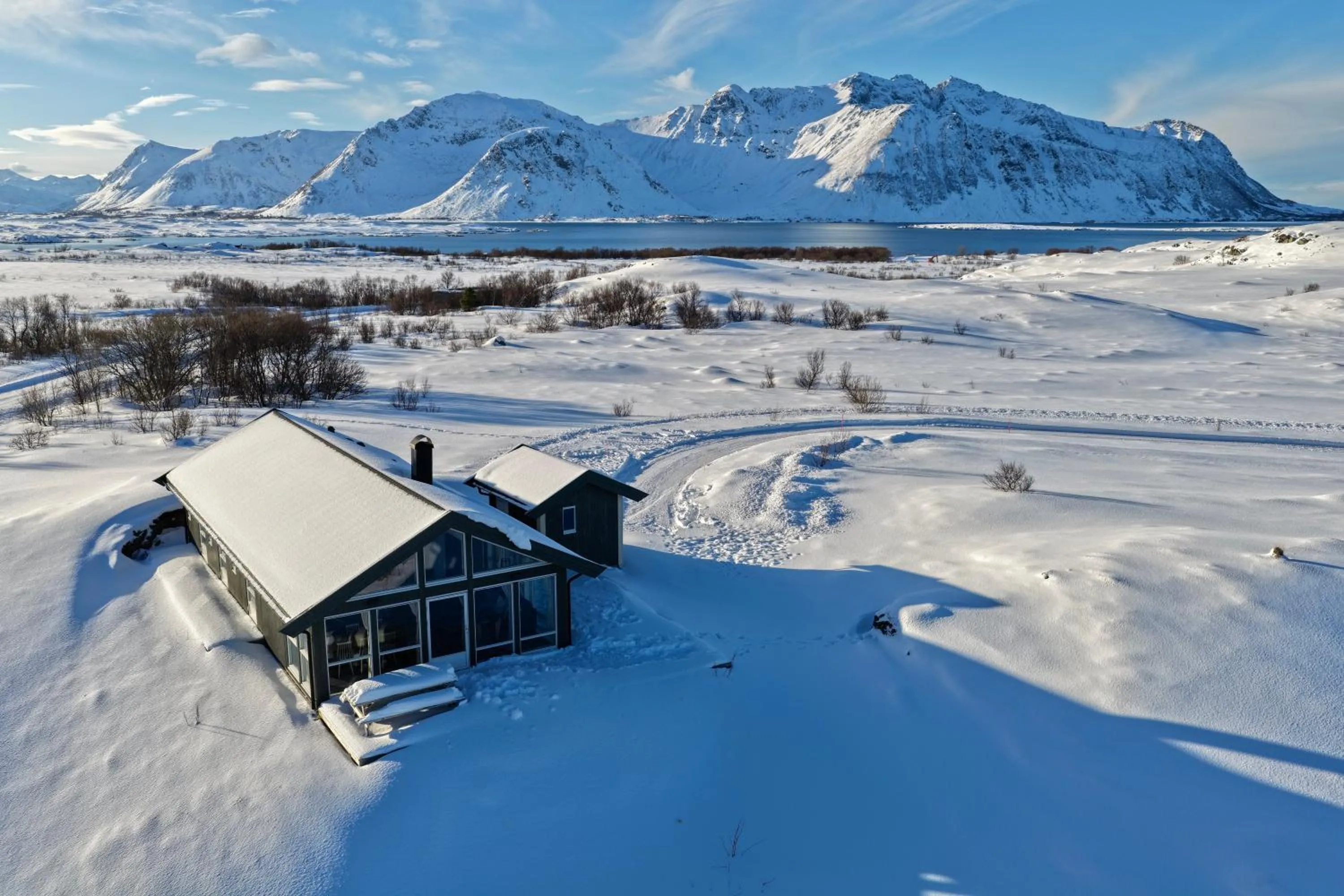 Day in Lofoten Links Lodges