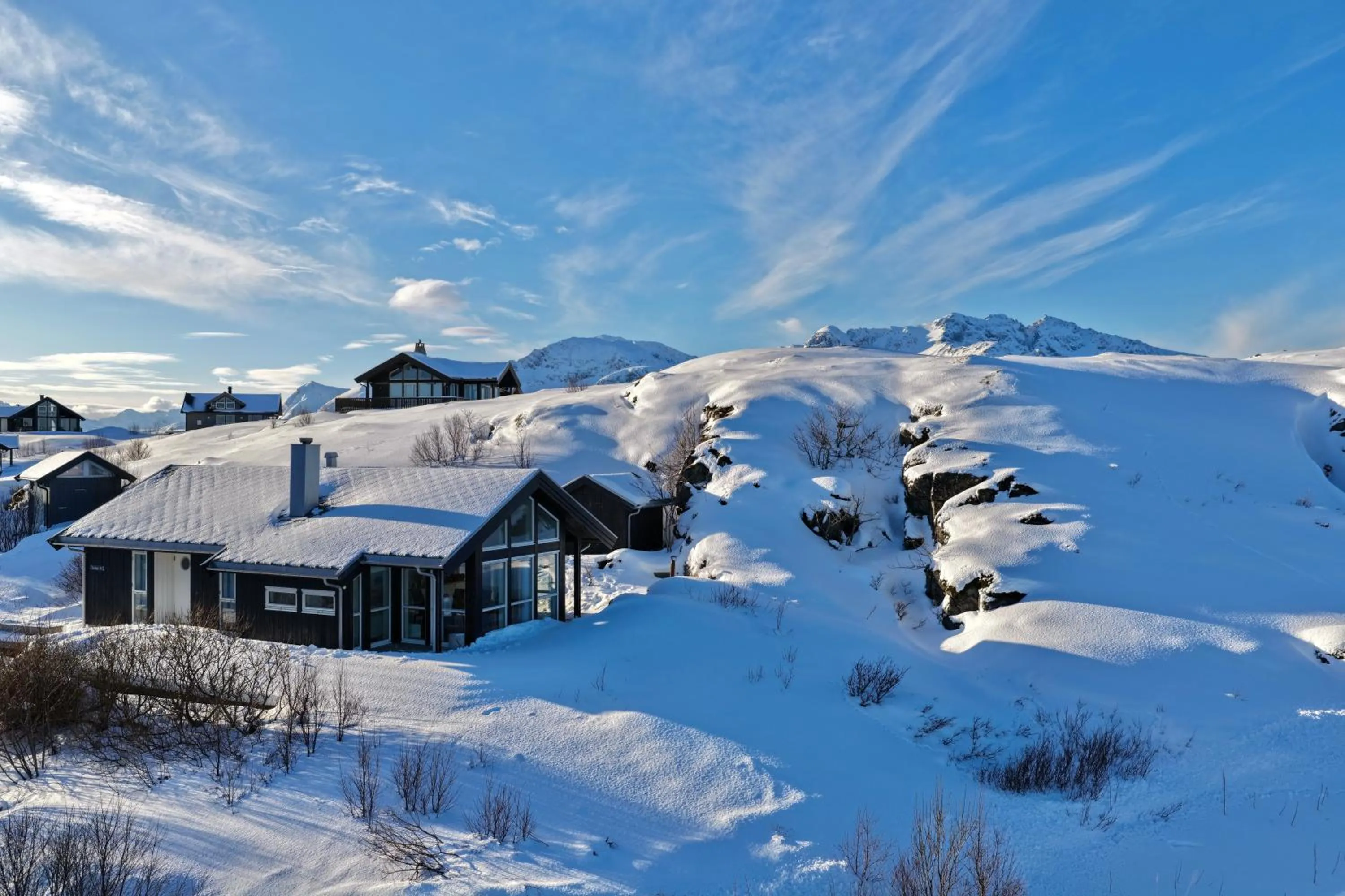 Day in Lofoten Links Lodges