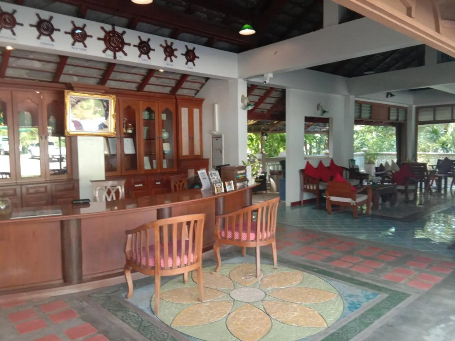 Living room in The Bay Samui