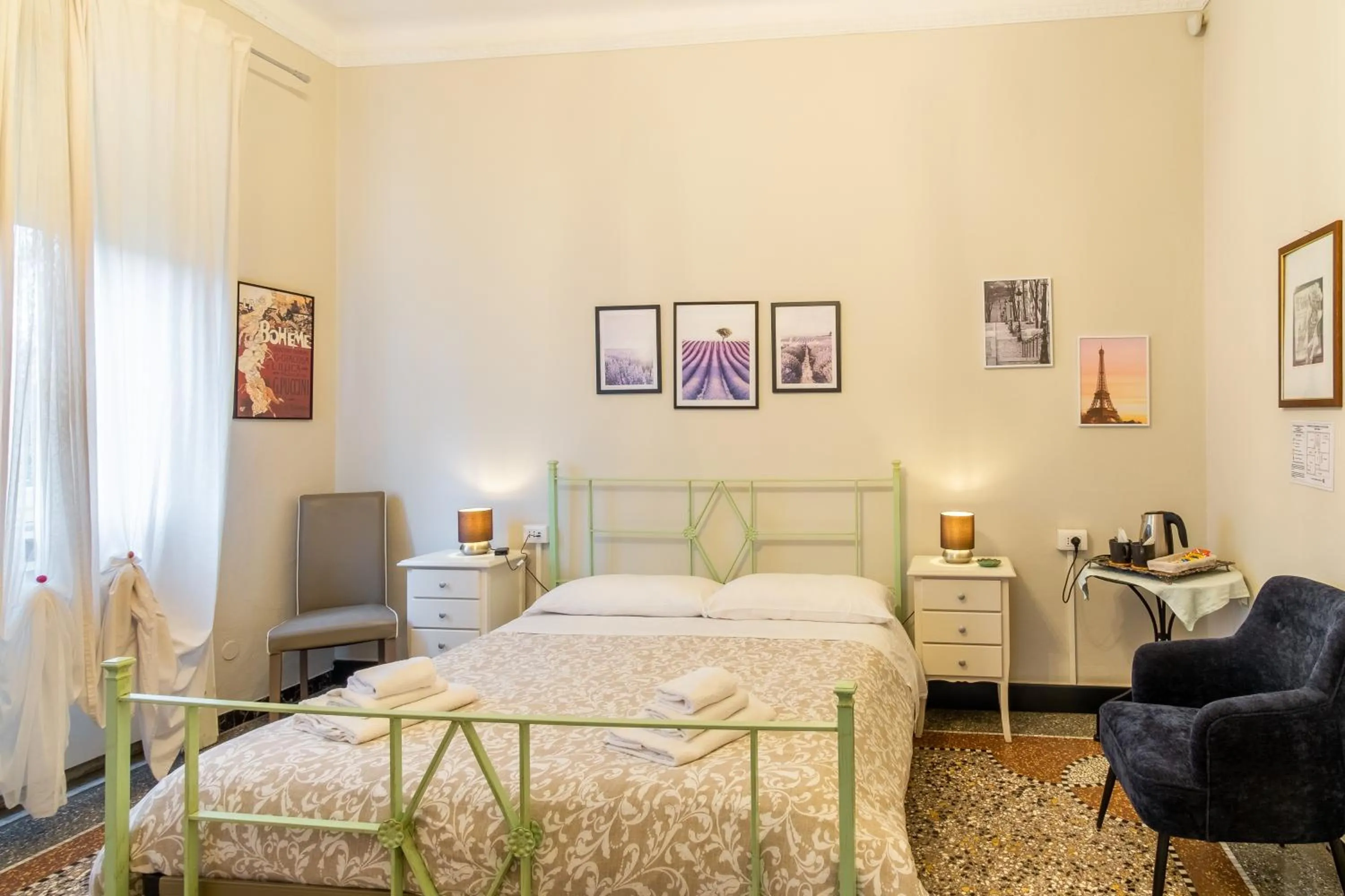 Bed in Villa Catelli