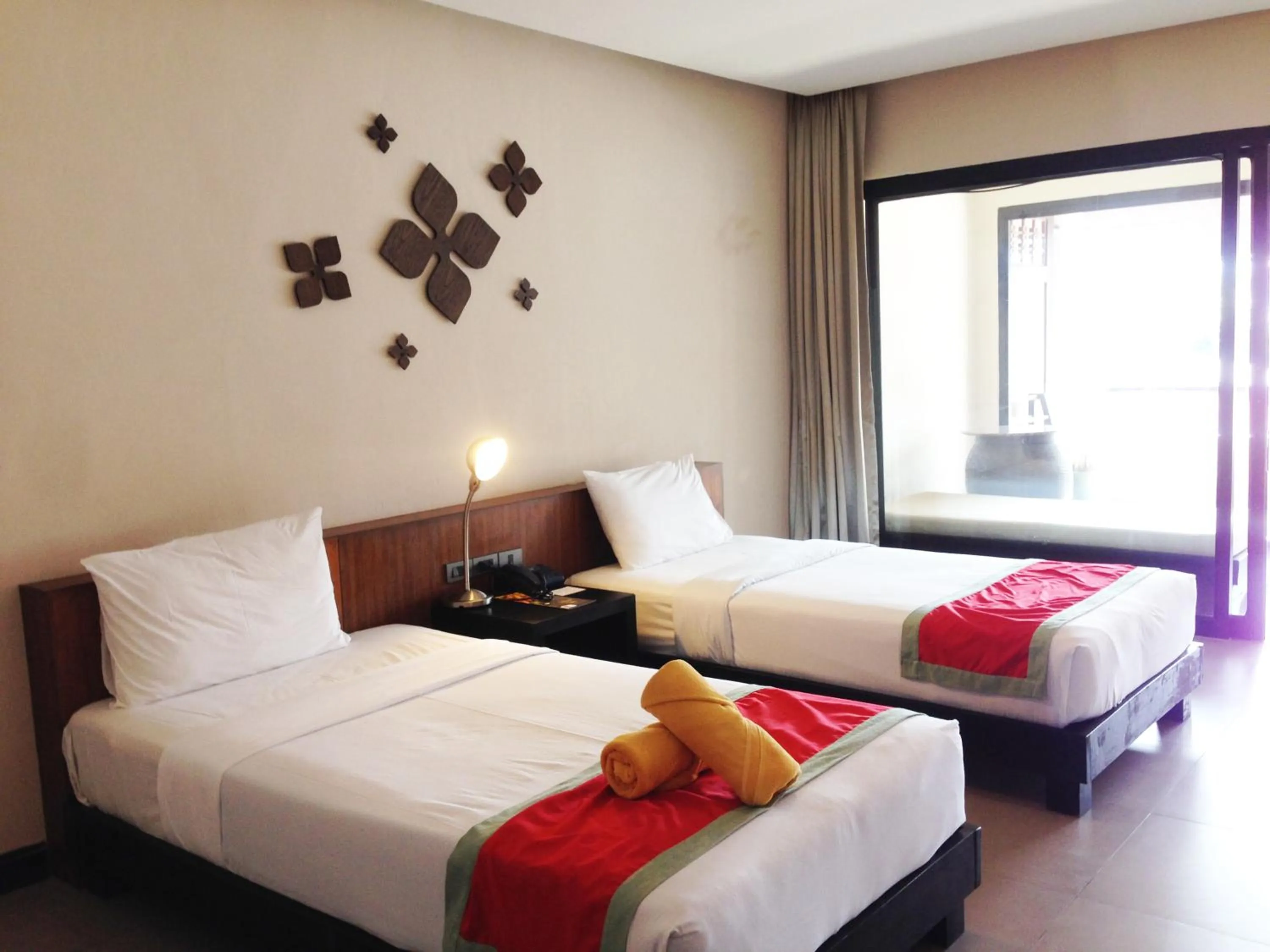 Bed in Weekender Resort