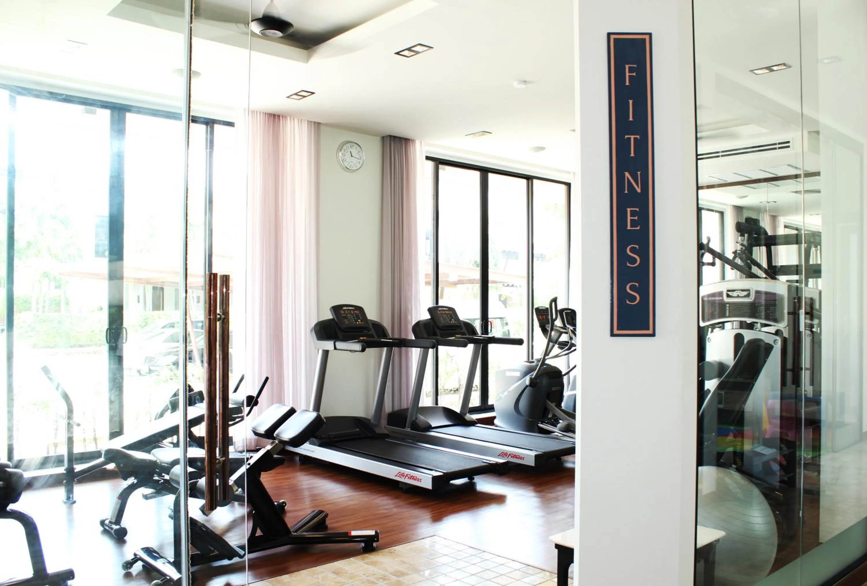 Fitness centre/facilities in Weekender Resort