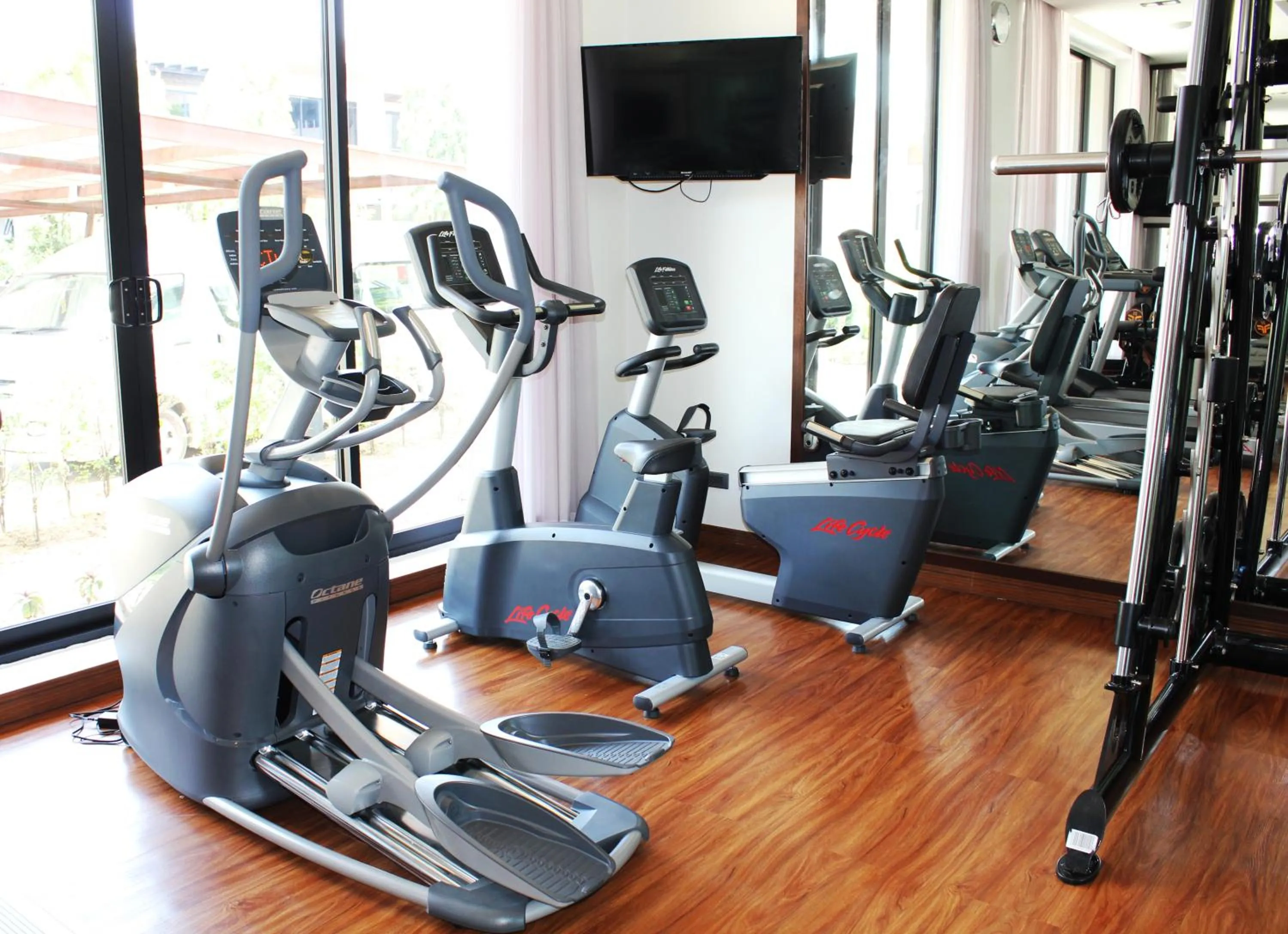Fitness centre/facilities in Weekender Resort