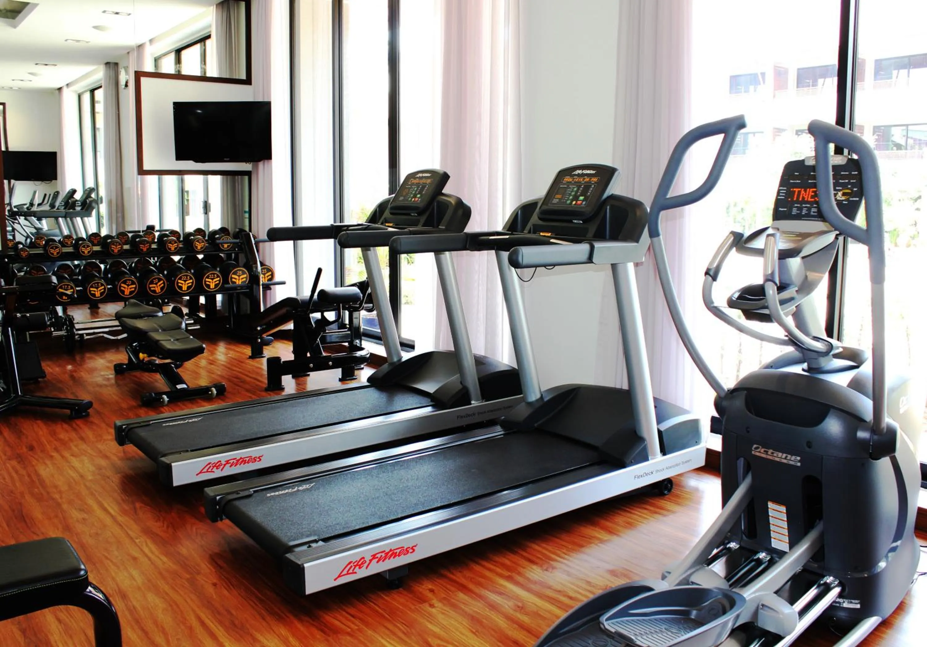 Fitness centre/facilities in Weekender Resort
