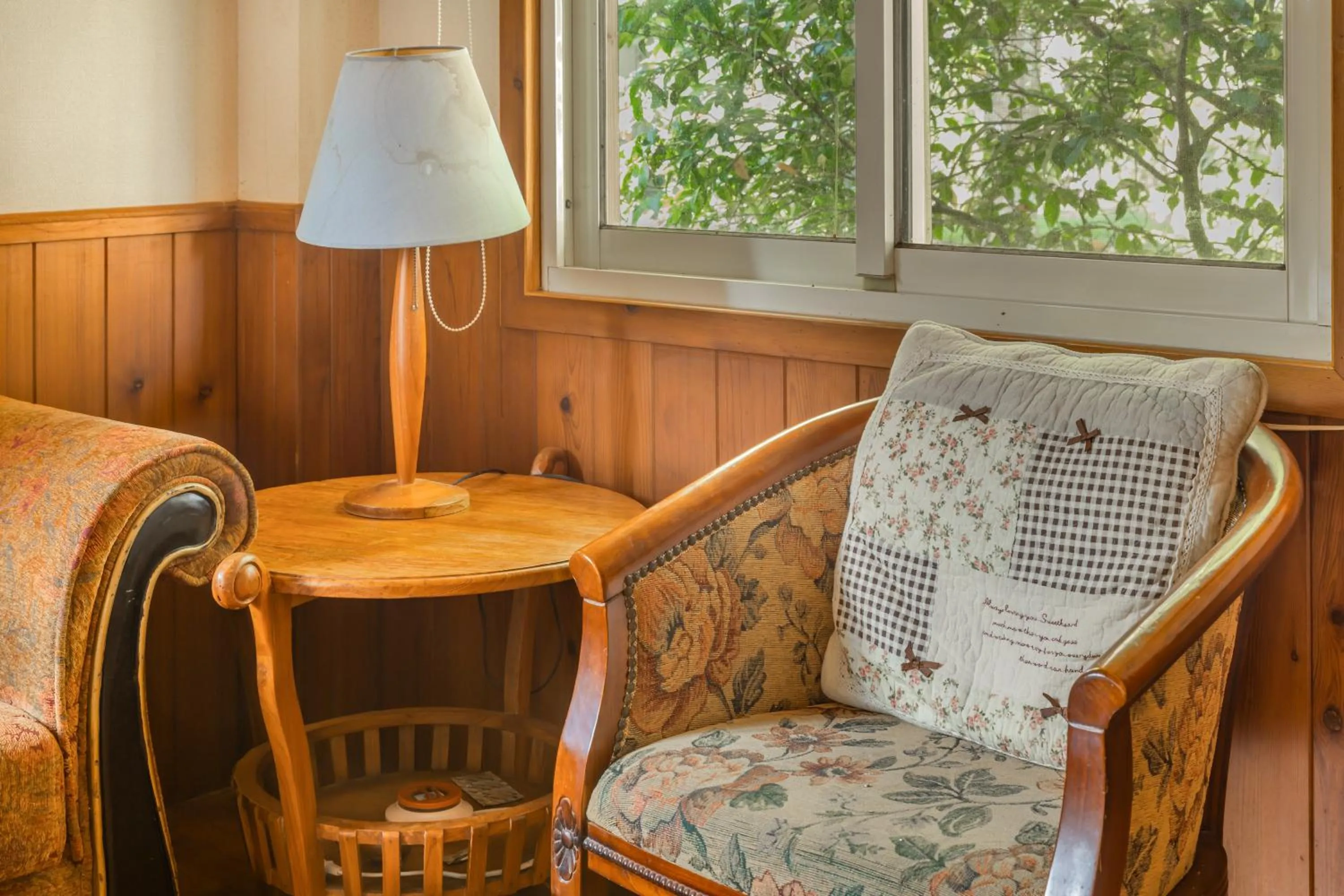 Seating area in Green Forest Villa