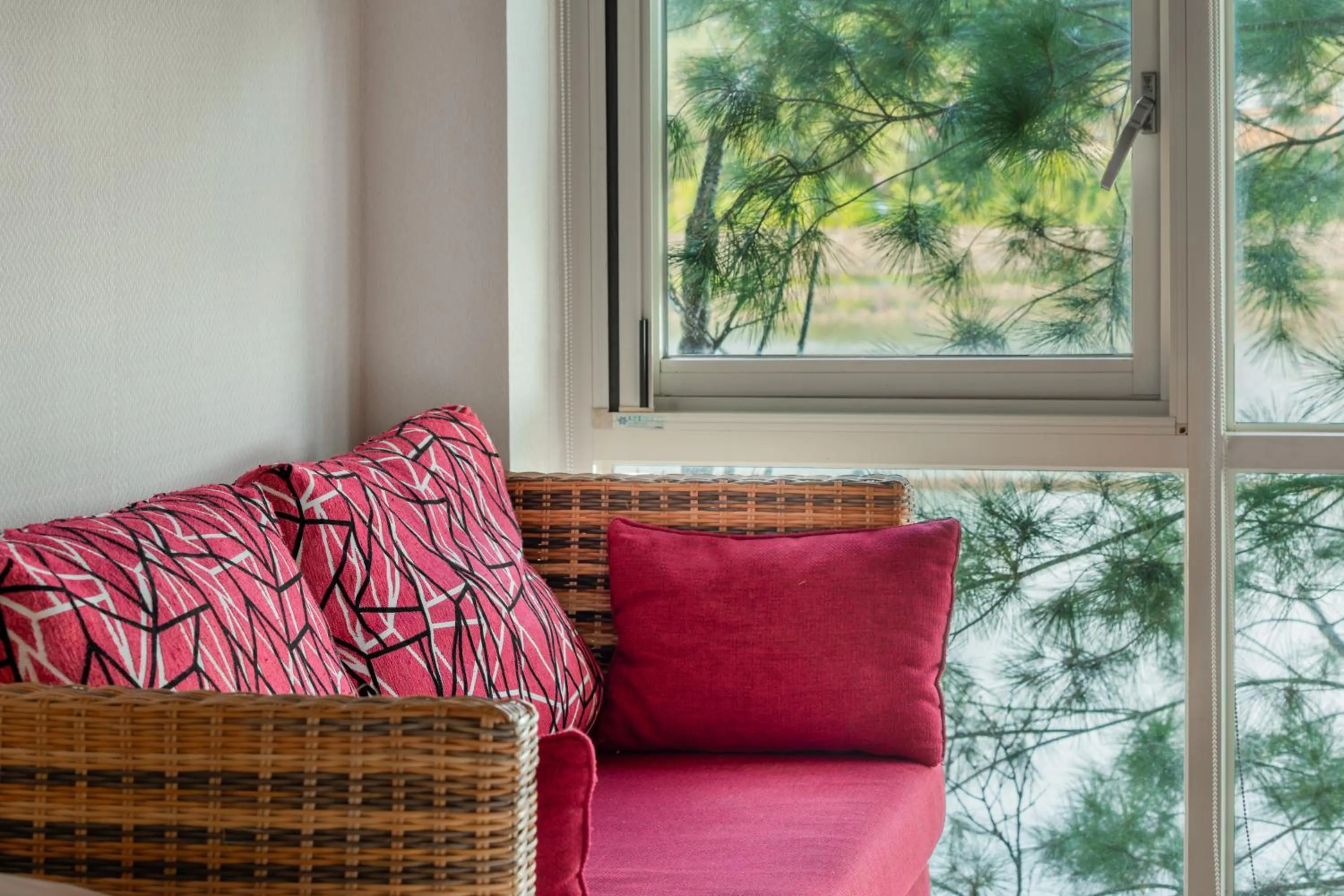 Seating area in Green Forest Villa