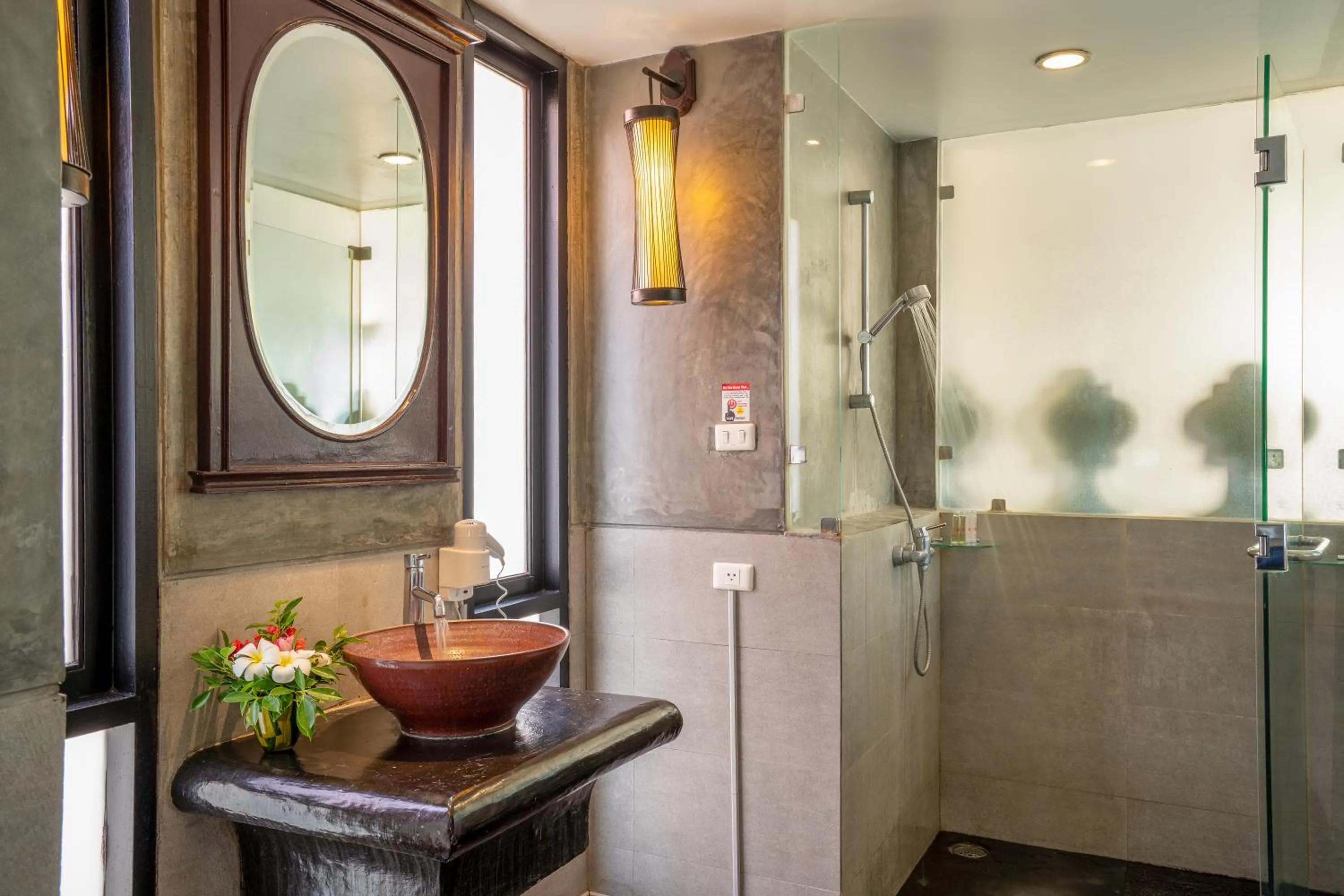 Shower in The Briza Beach Resort, Samui - SHA Plus