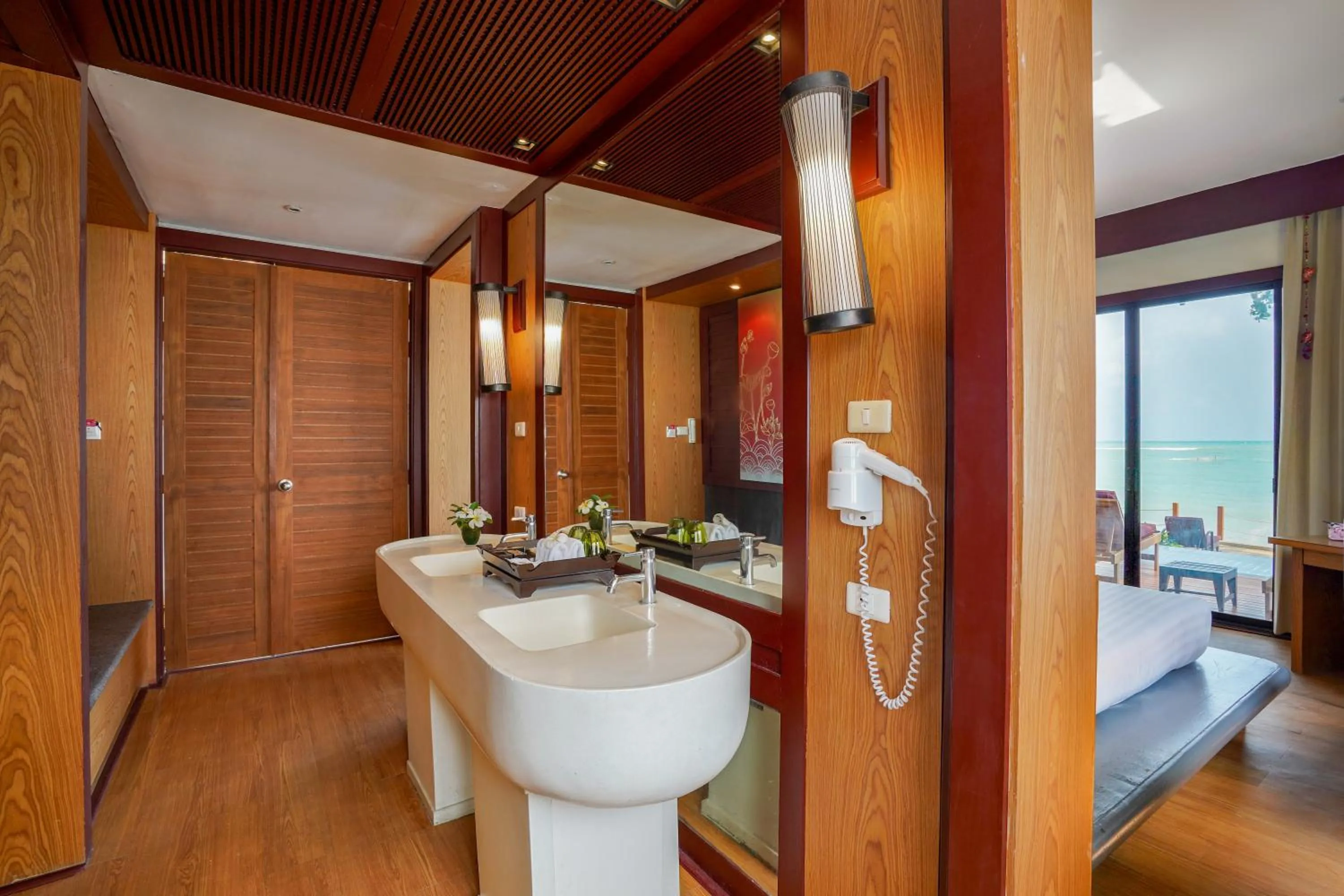 Bathroom in The Briza Beach Resort, Samui - SHA Plus