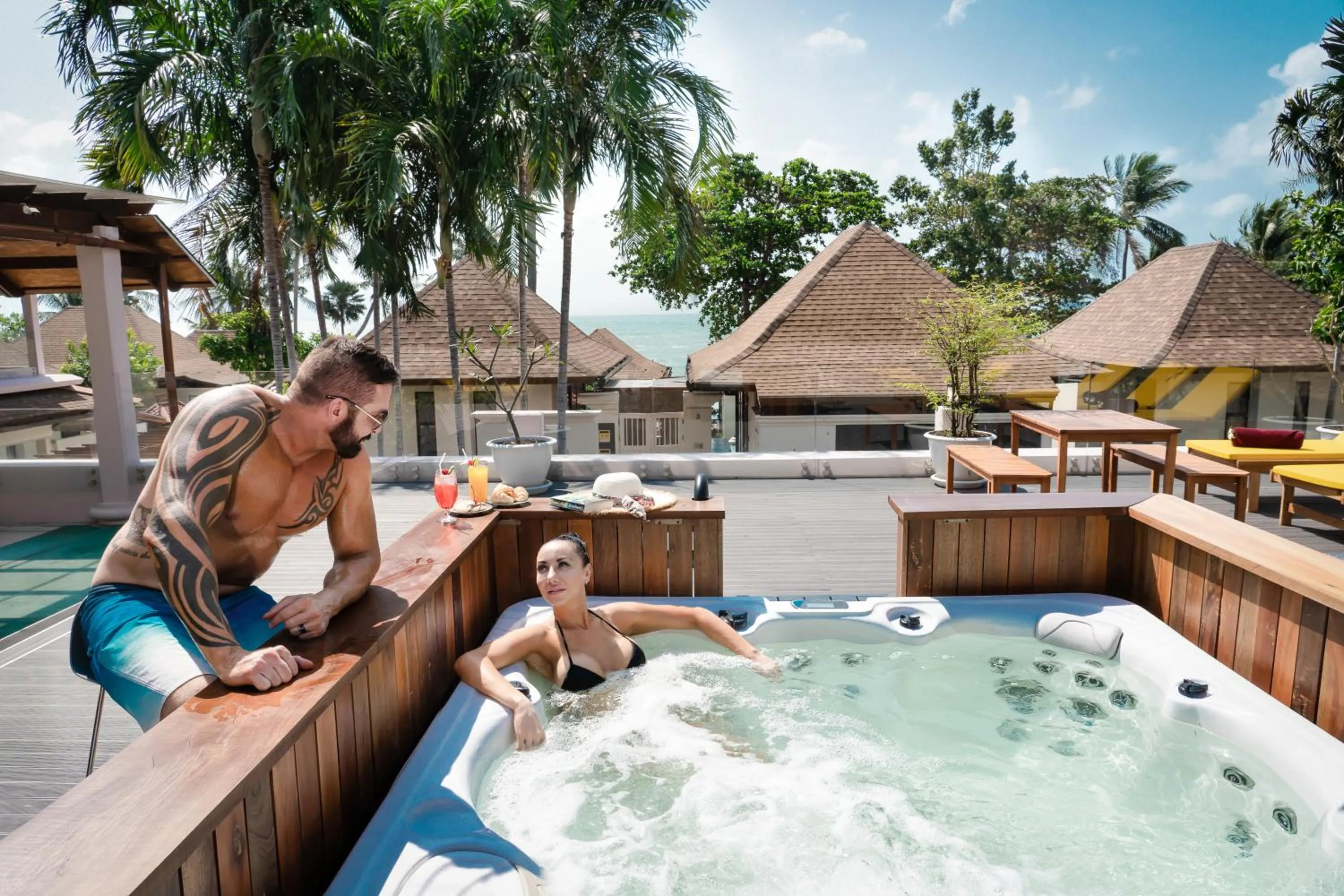 Property building in The Briza Beach Resort, Samui - SHA Plus