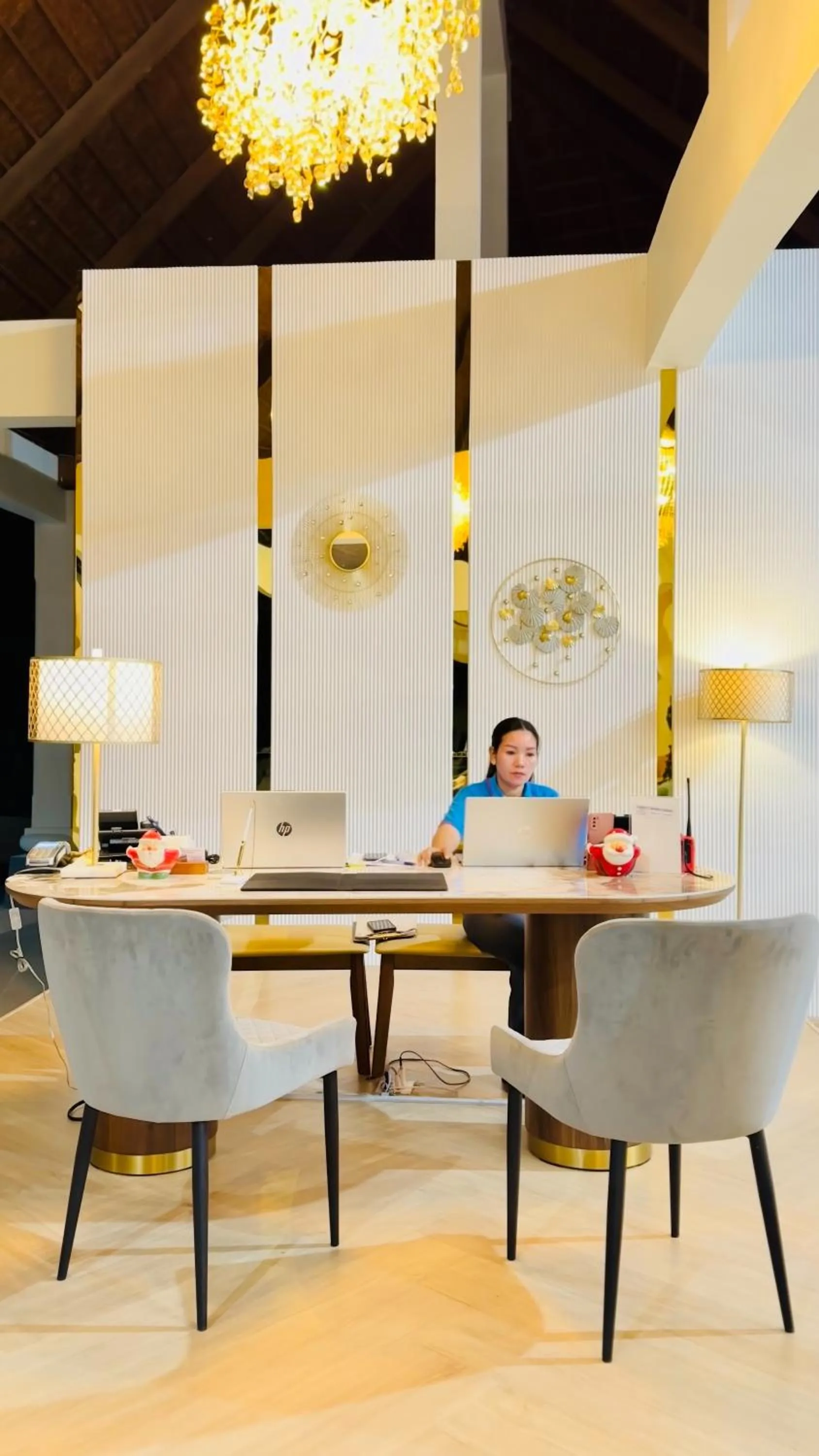 Lobby or reception in The Briza Beach Resort, Samui - SHA Plus