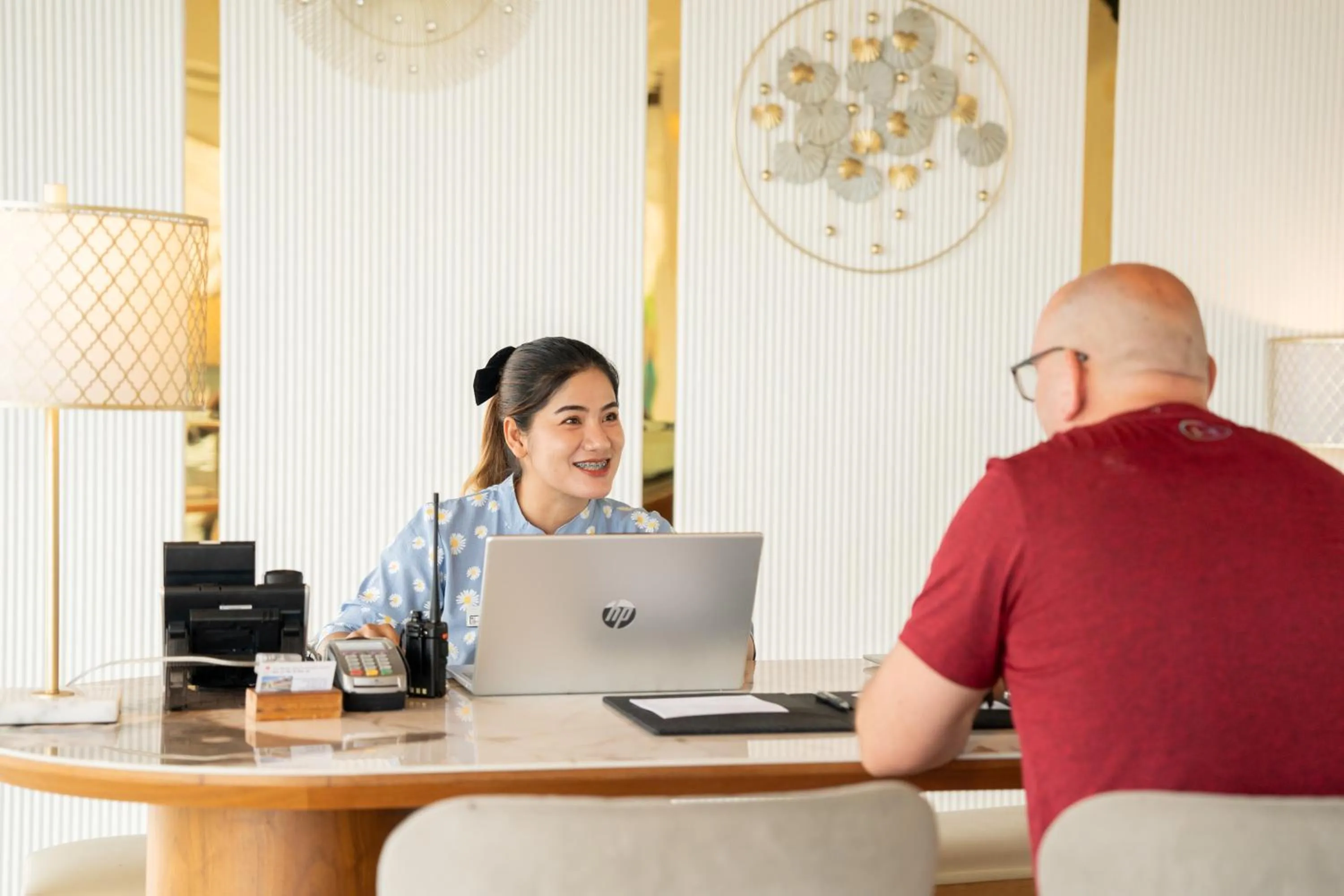Lobby or reception in The Briza Beach Resort, Samui - SHA Plus