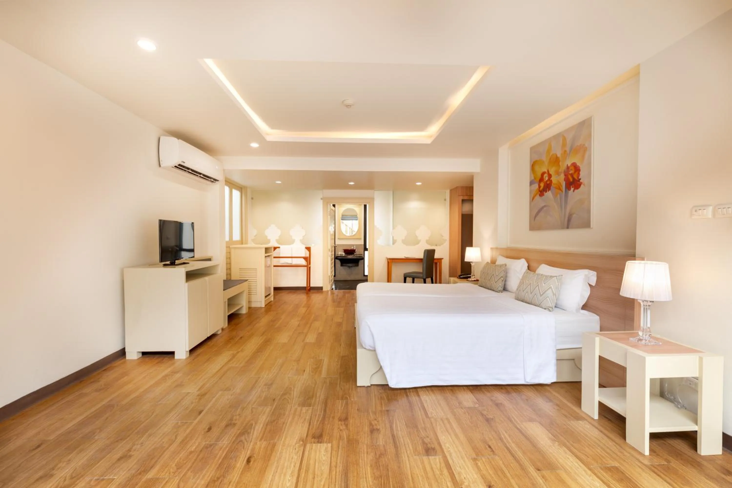 Photo of the whole room, Bed in The Briza Beach Resort, Samui - SHA Plus