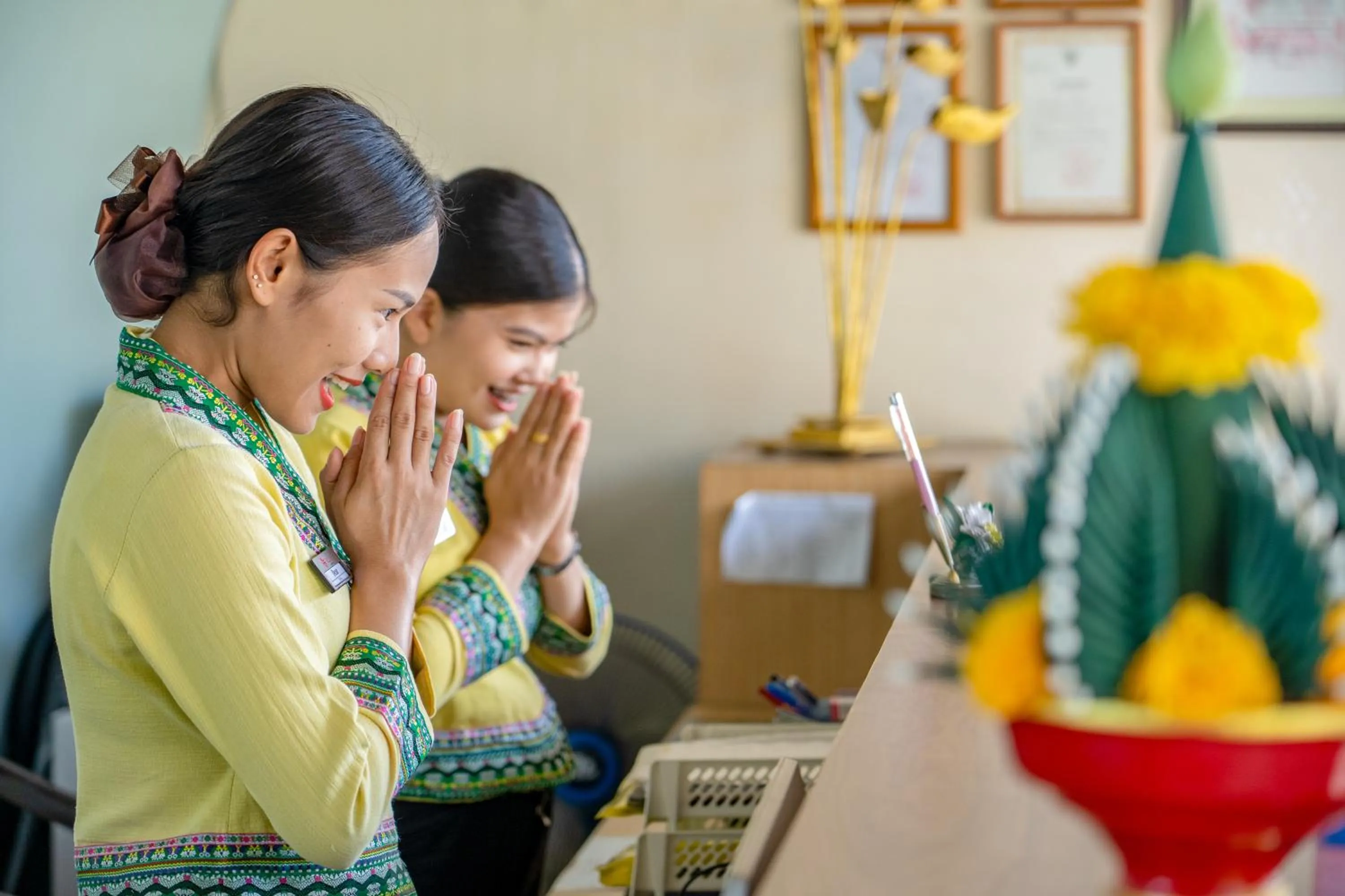Lobby or reception in The Briza Beach Resort, Samui - SHA Plus