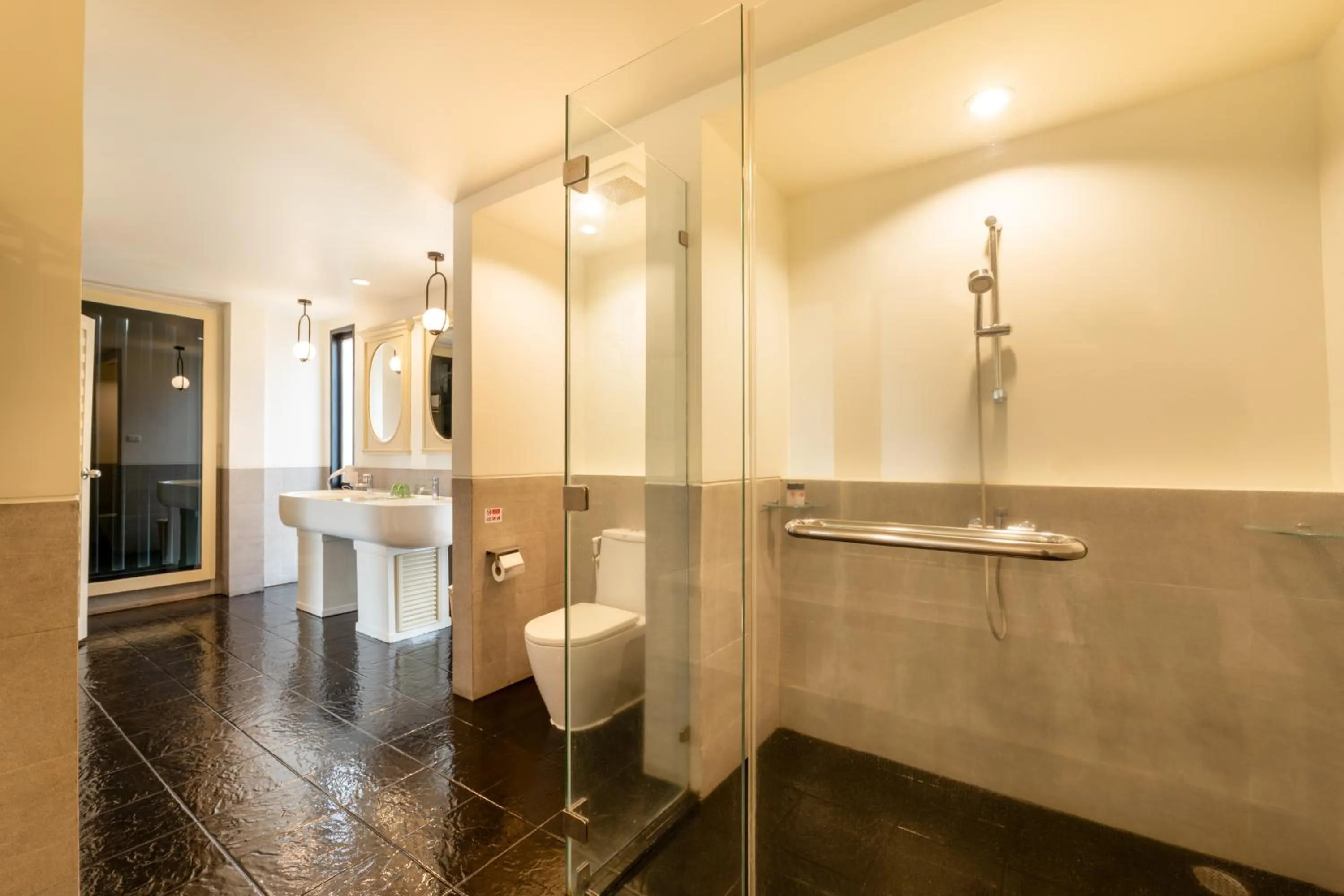 Bathroom in The Briza Beach Resort, Samui - SHA Plus