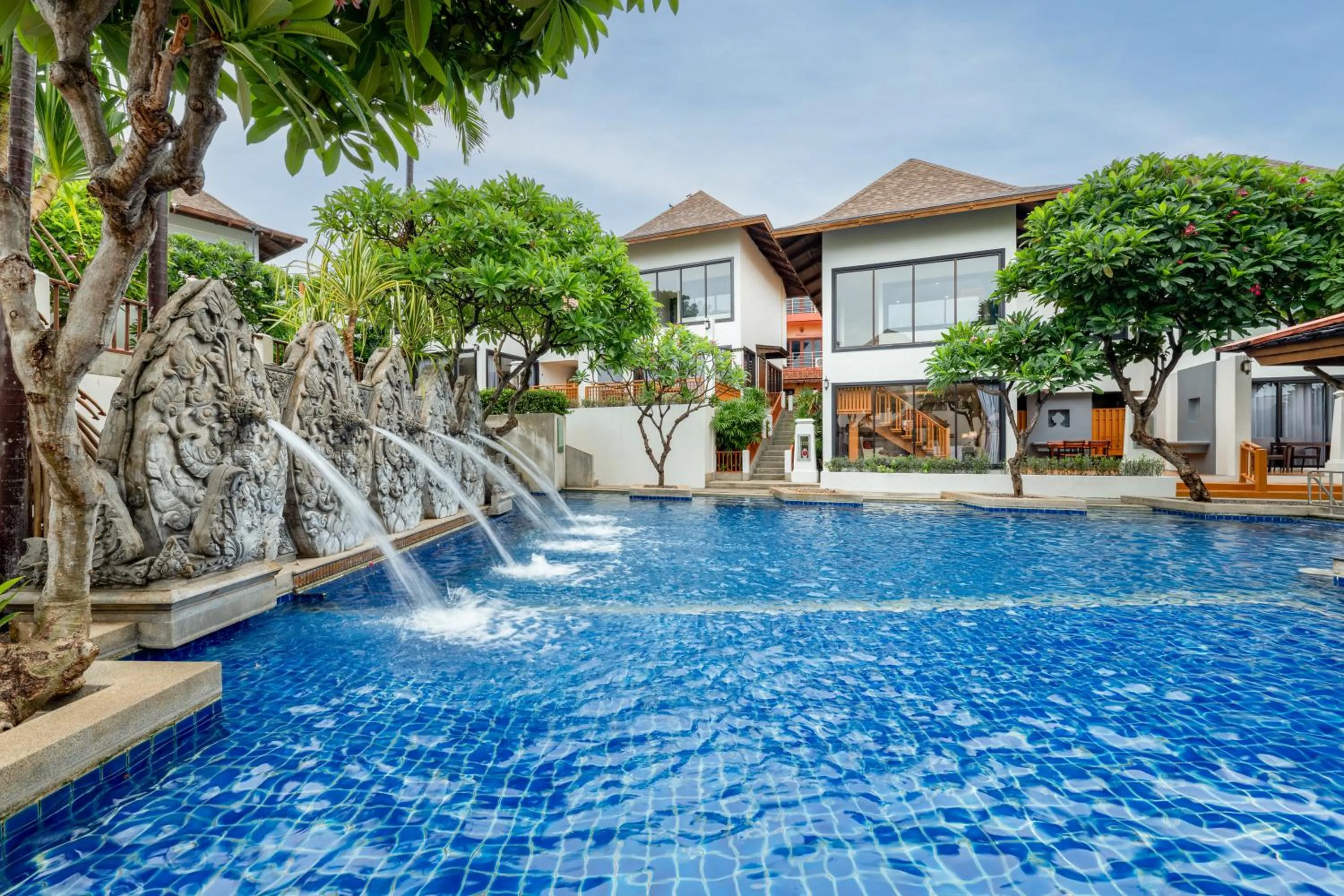 Swimming pool in The Briza Beach Resort, Samui - SHA Plus