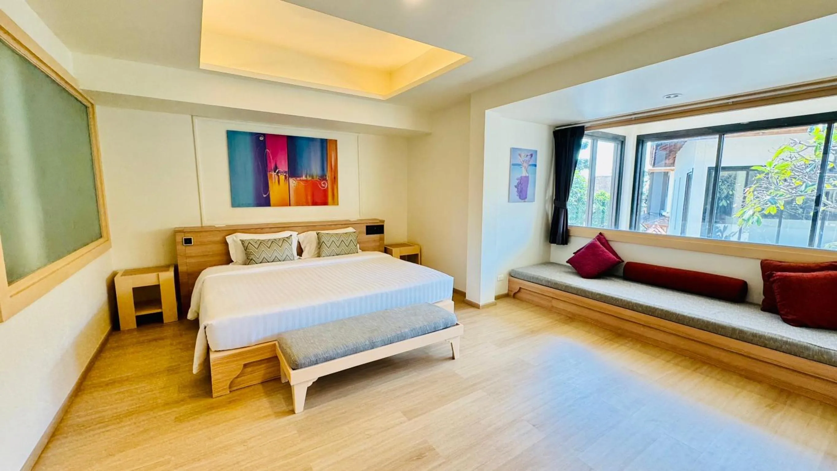 Bedroom, Bed in The Briza Beach Resort, Samui - SHA Plus