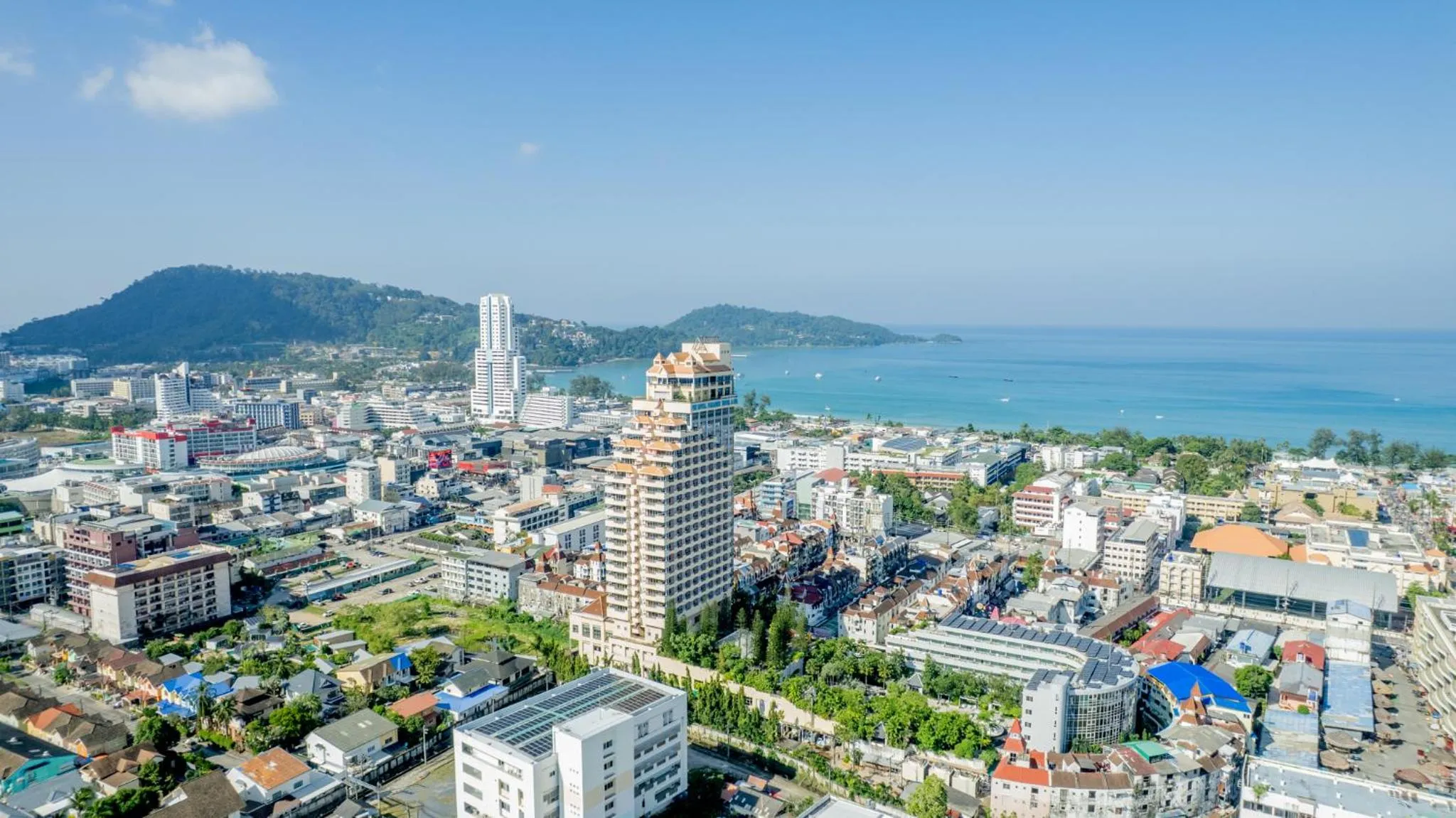 Location in Nipa Resort, Patong Beach