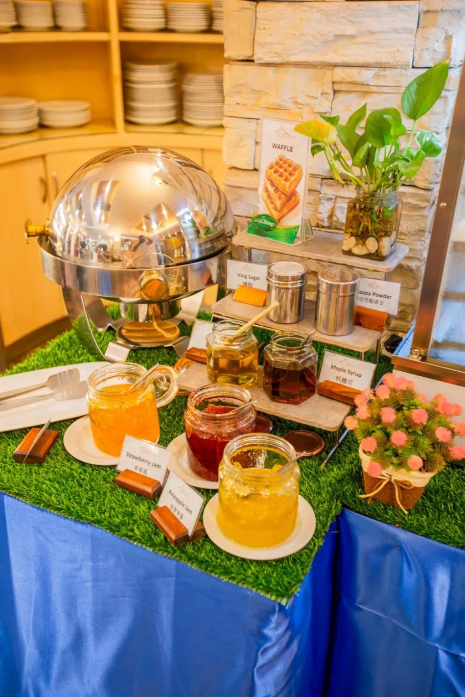 Breakfast in Nipa Resort, Patong Beach