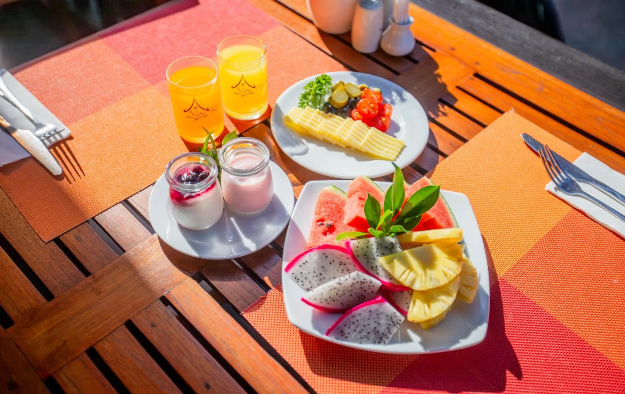 Breakfast in Nipa Resort, Patong Beach