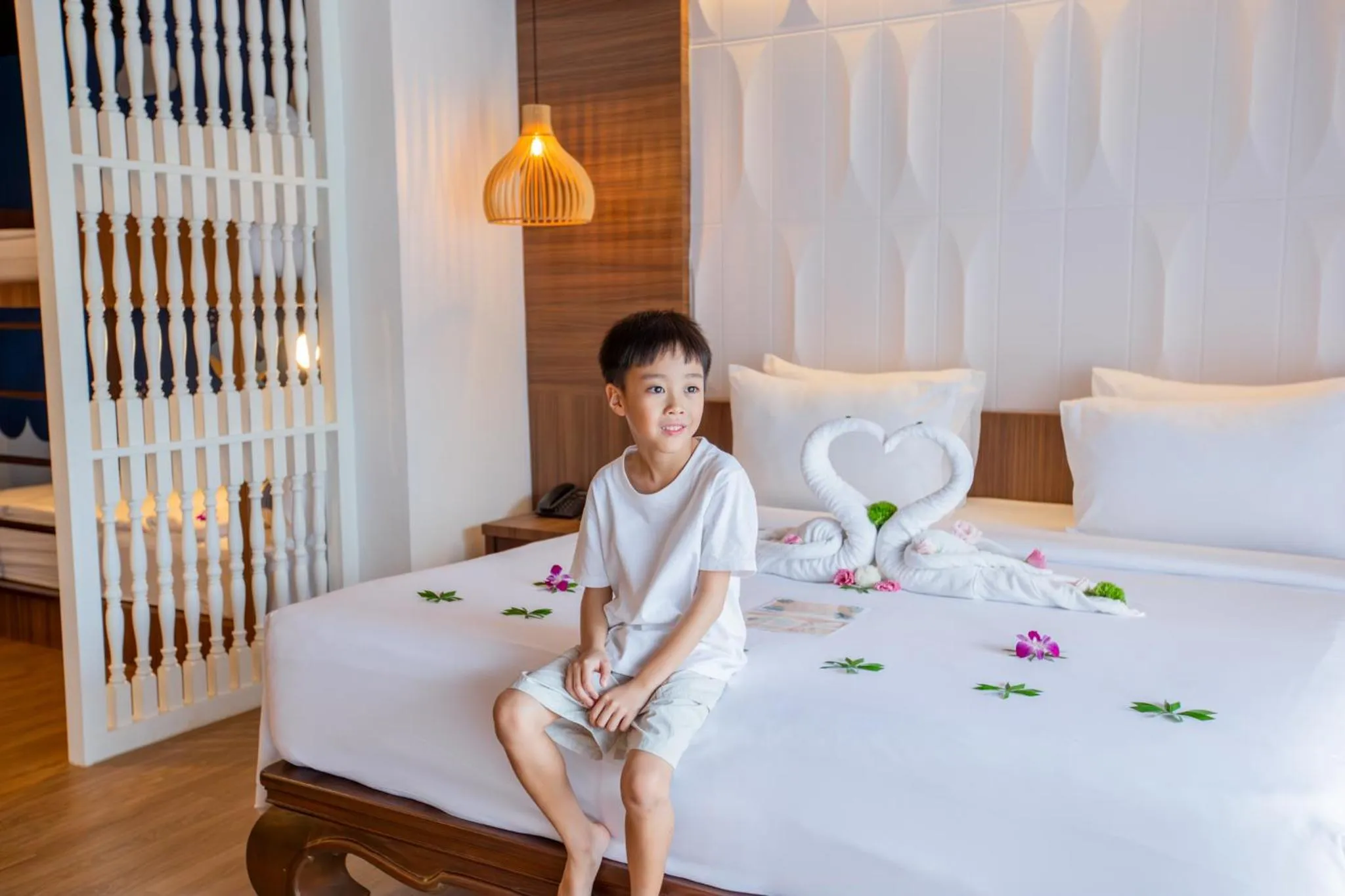 Bedroom, Bed in Nipa Resort, Patong Beach