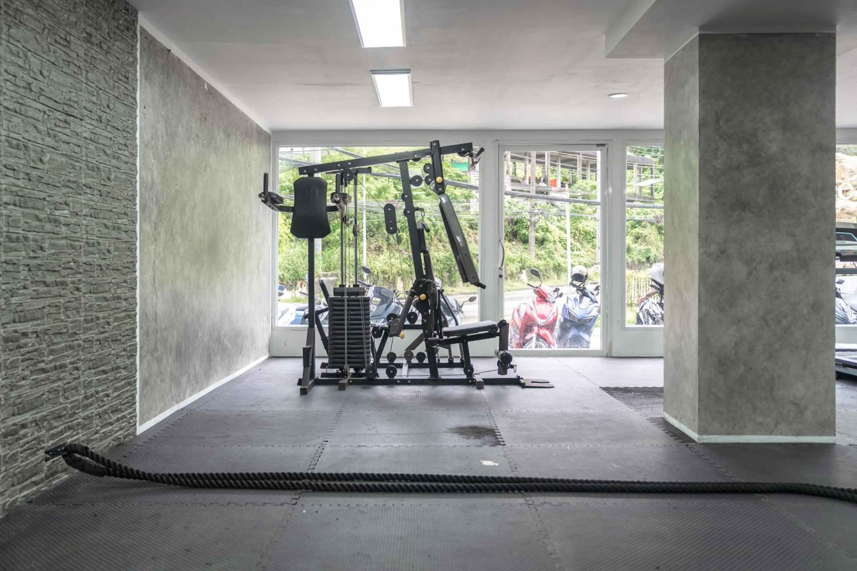Fitness centre/facilities in Phuvaree Resort