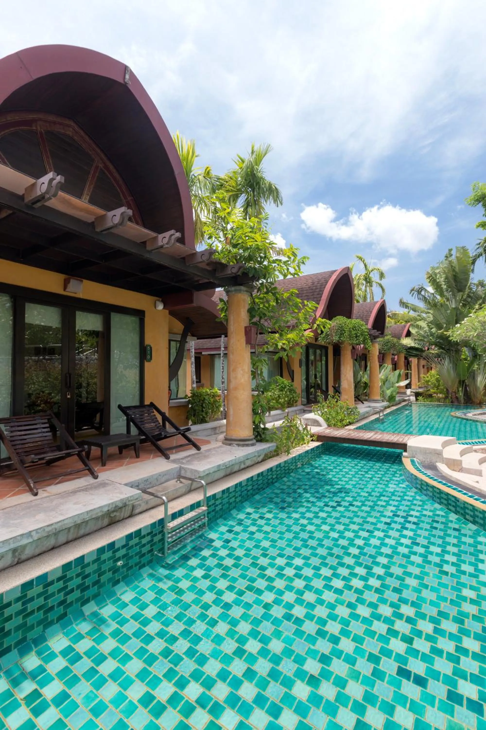 Swimming pool in The Village Resort - SHA Plus