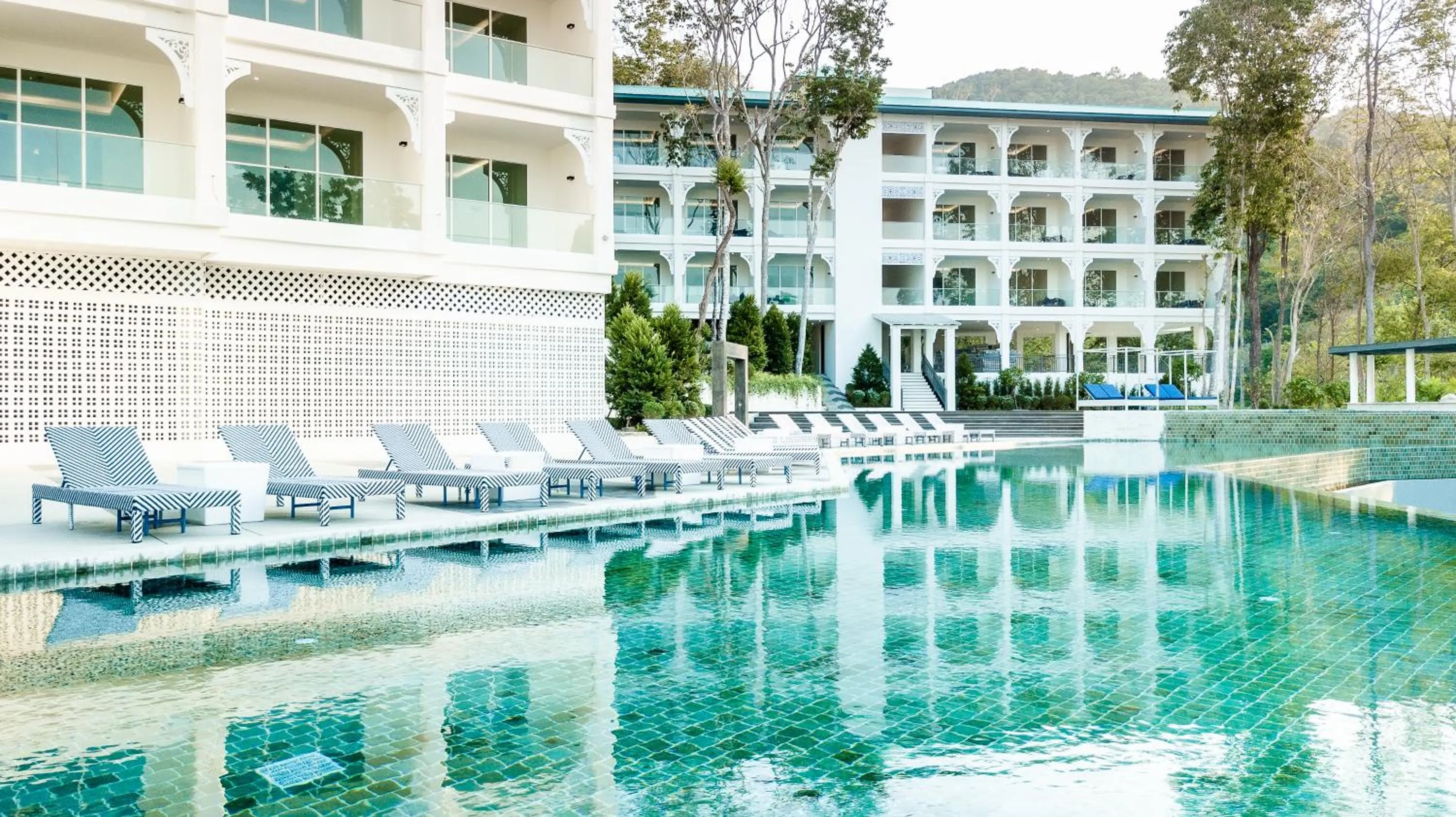 Pool view in Krabi Tipa Resort