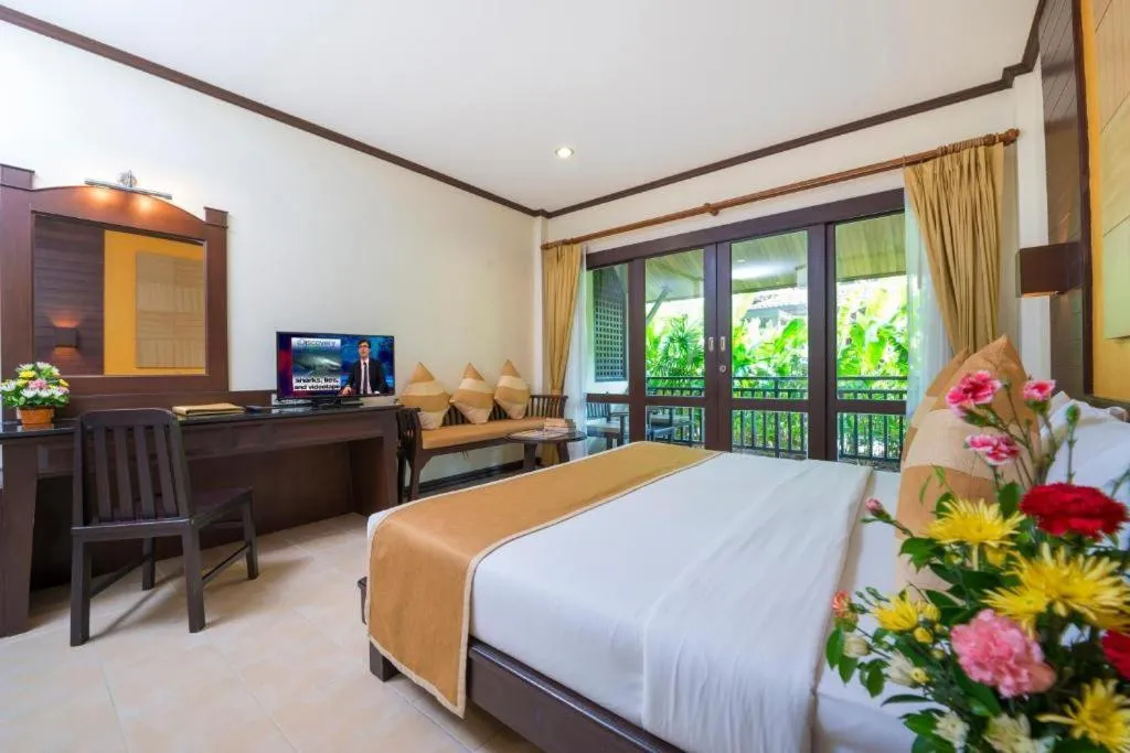 Bed in Am Samui Palace