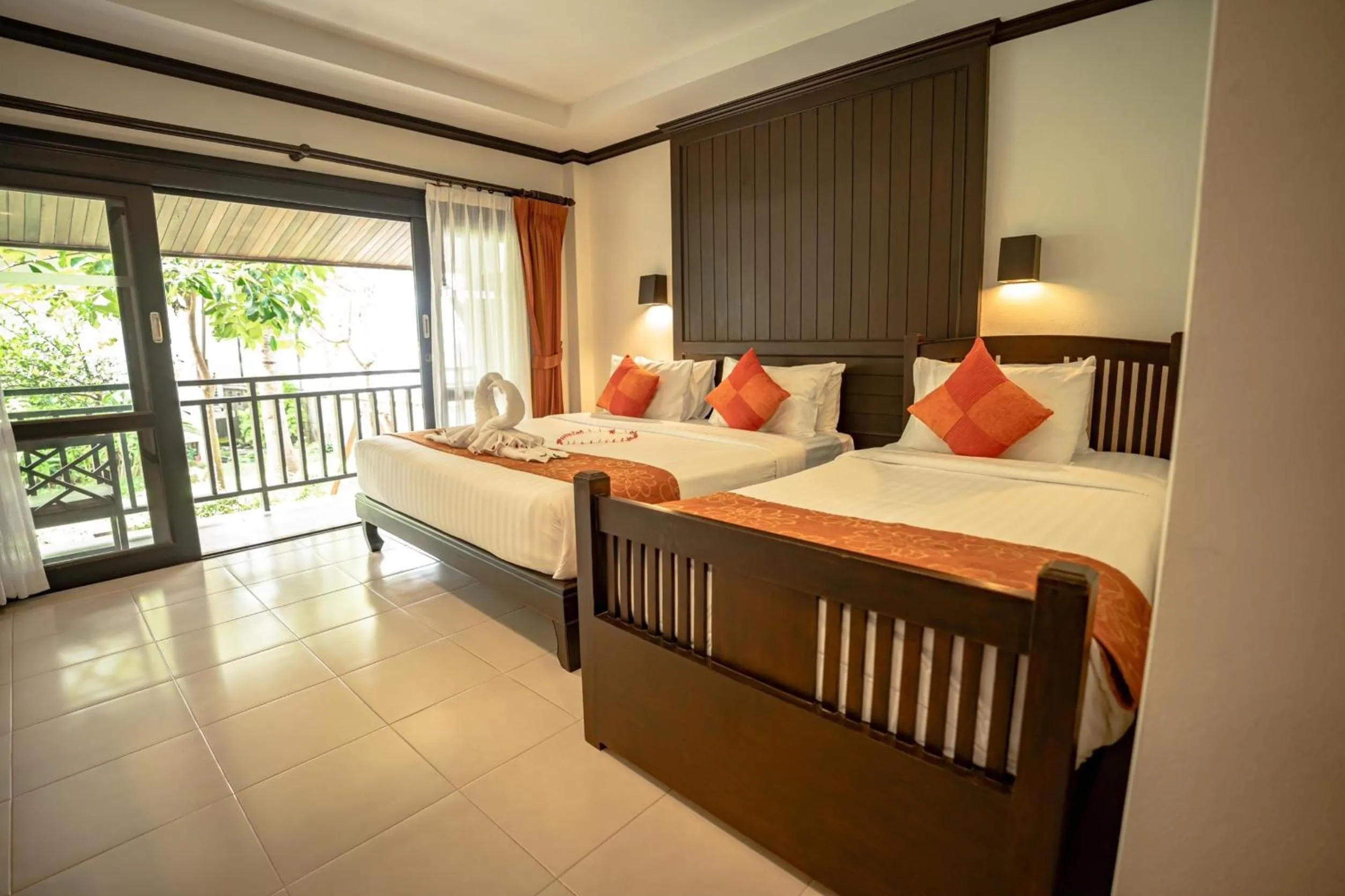 Bedroom, Bed in Am Samui Palace