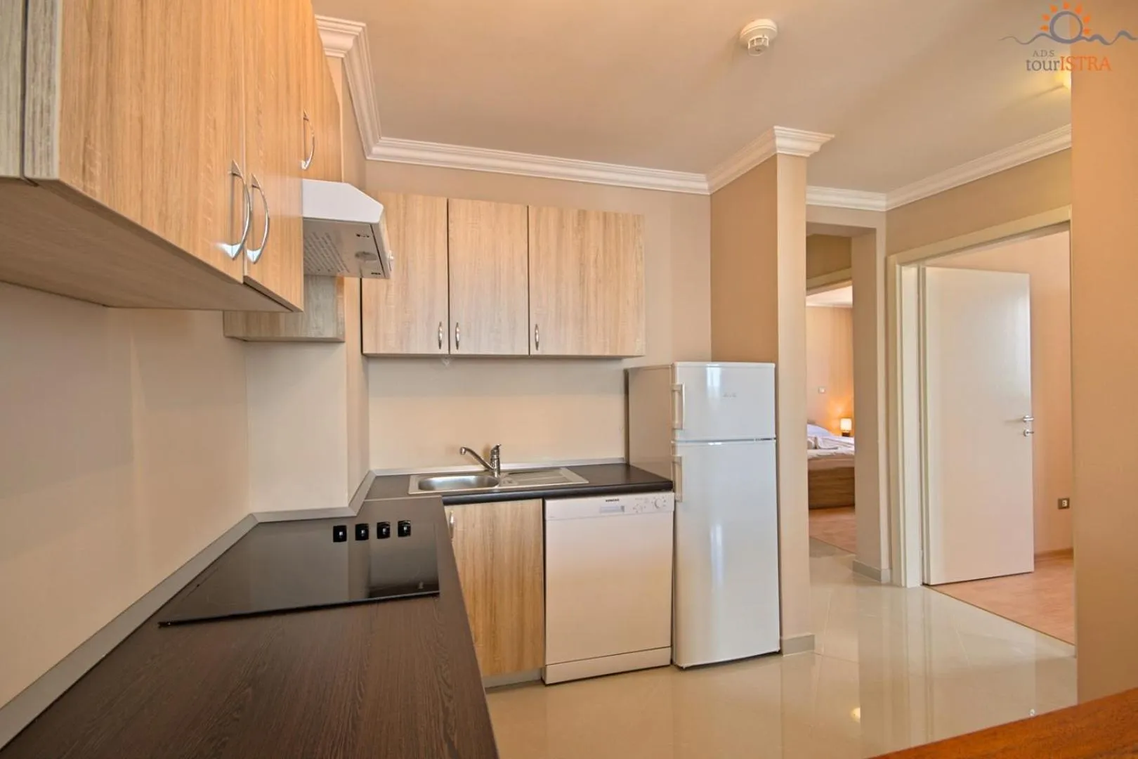 Kitchen or kitchenette in Rotonda Inn Novigrad