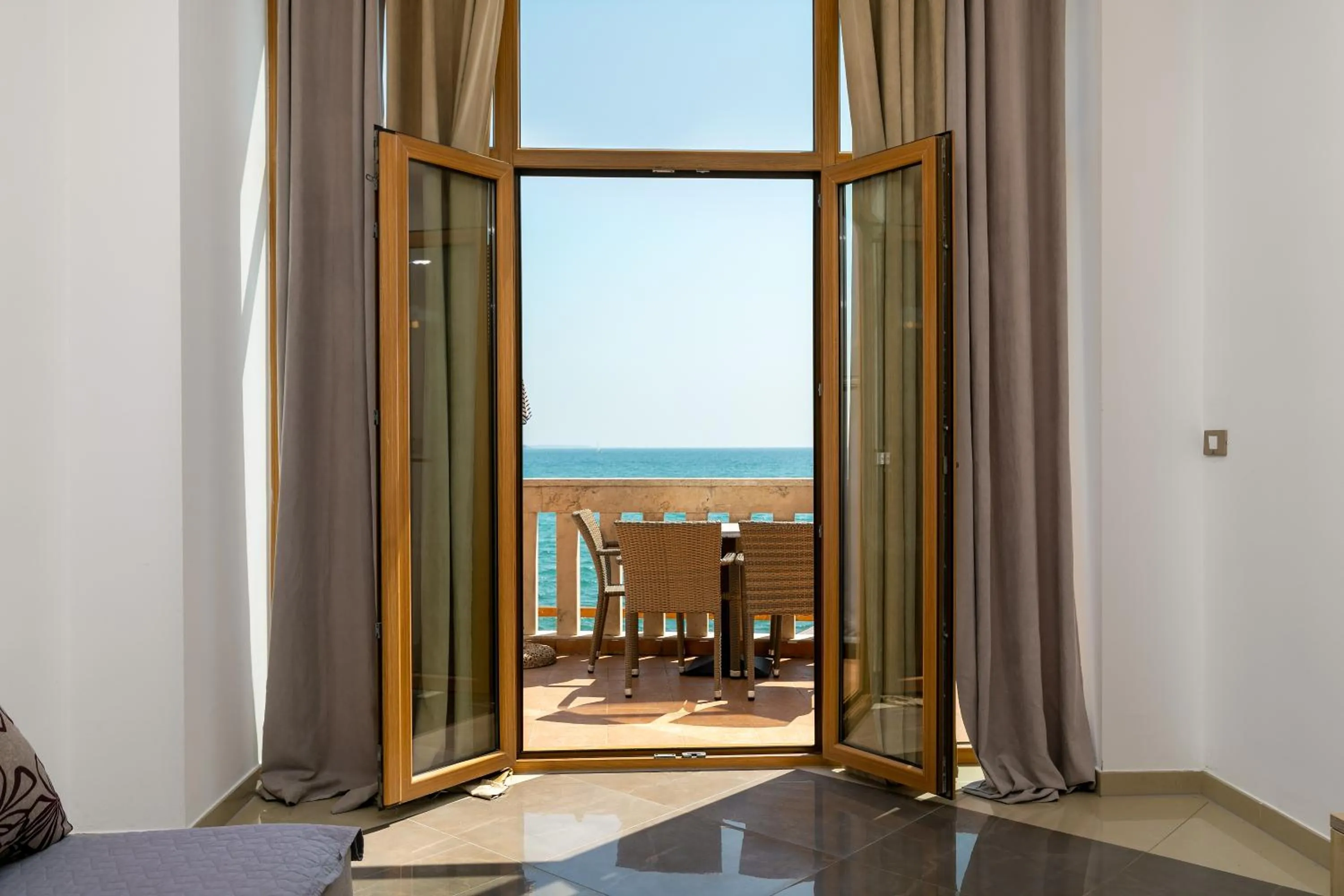 Balcony/Terrace in Rotonda Inn Novigrad