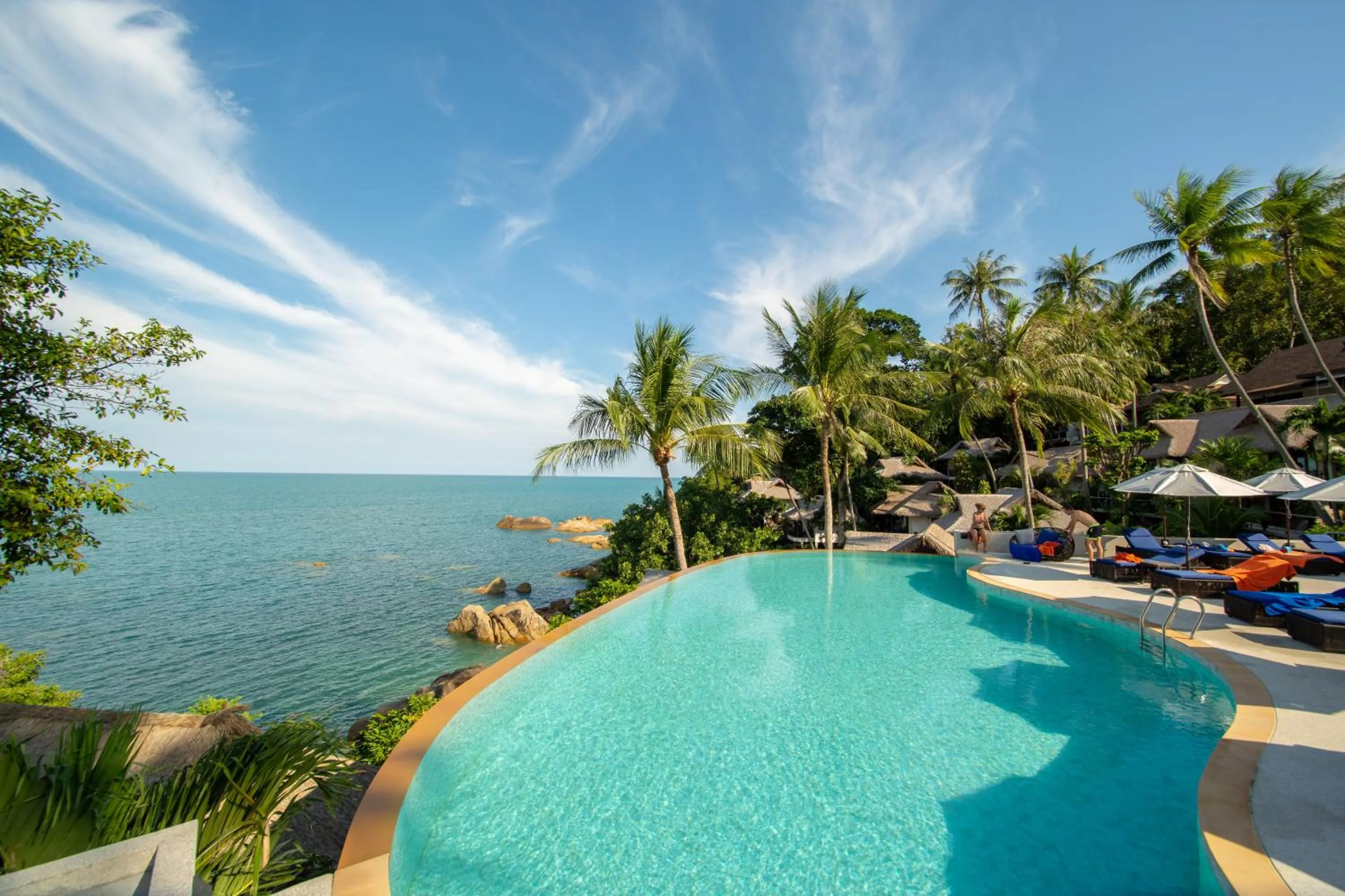 Sea view in Coral Cliff Beach Resort Samui - SHA Plus