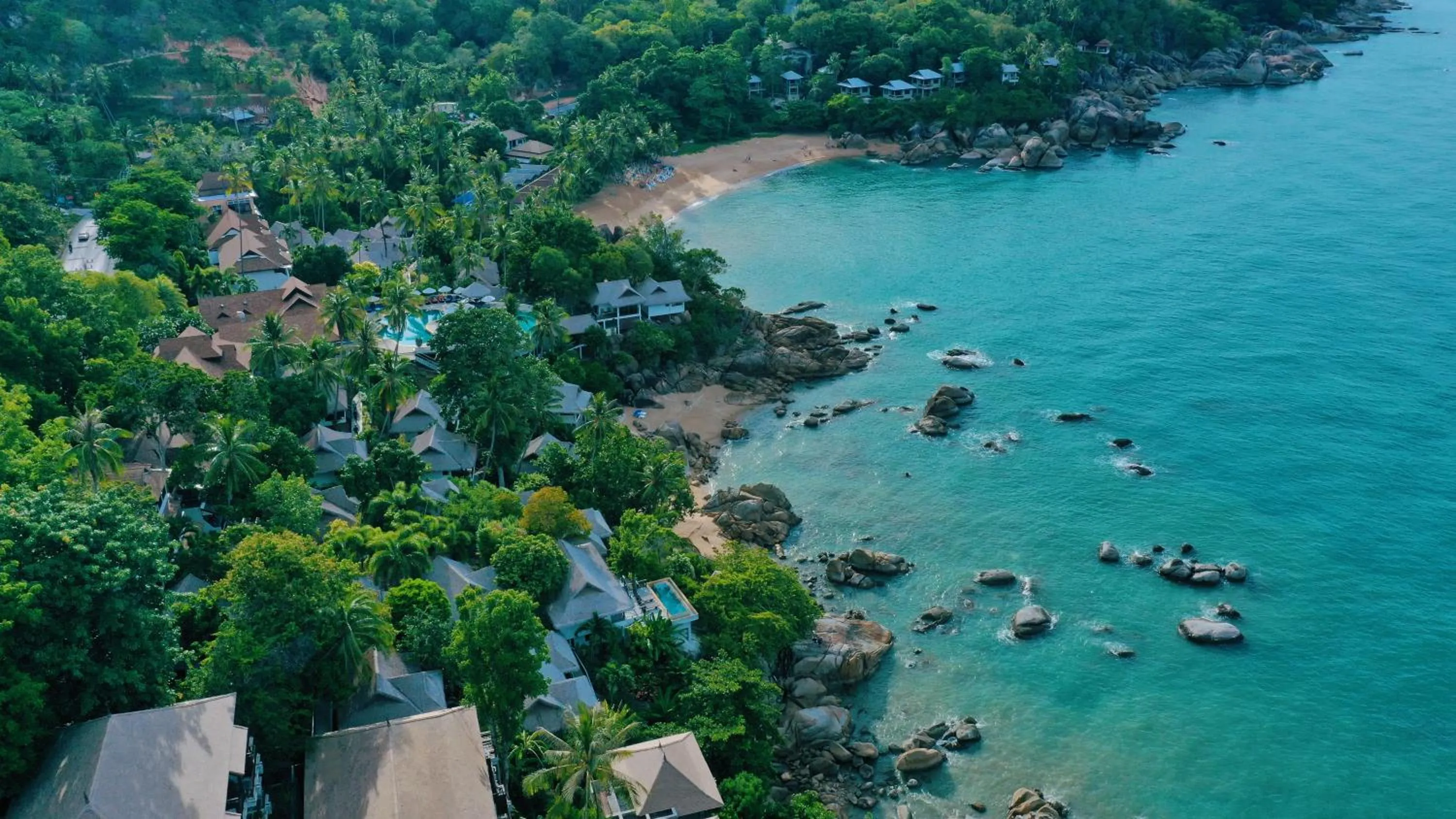 Bird's eye view in Coral Cliff Beach Resort Samui - SHA Plus