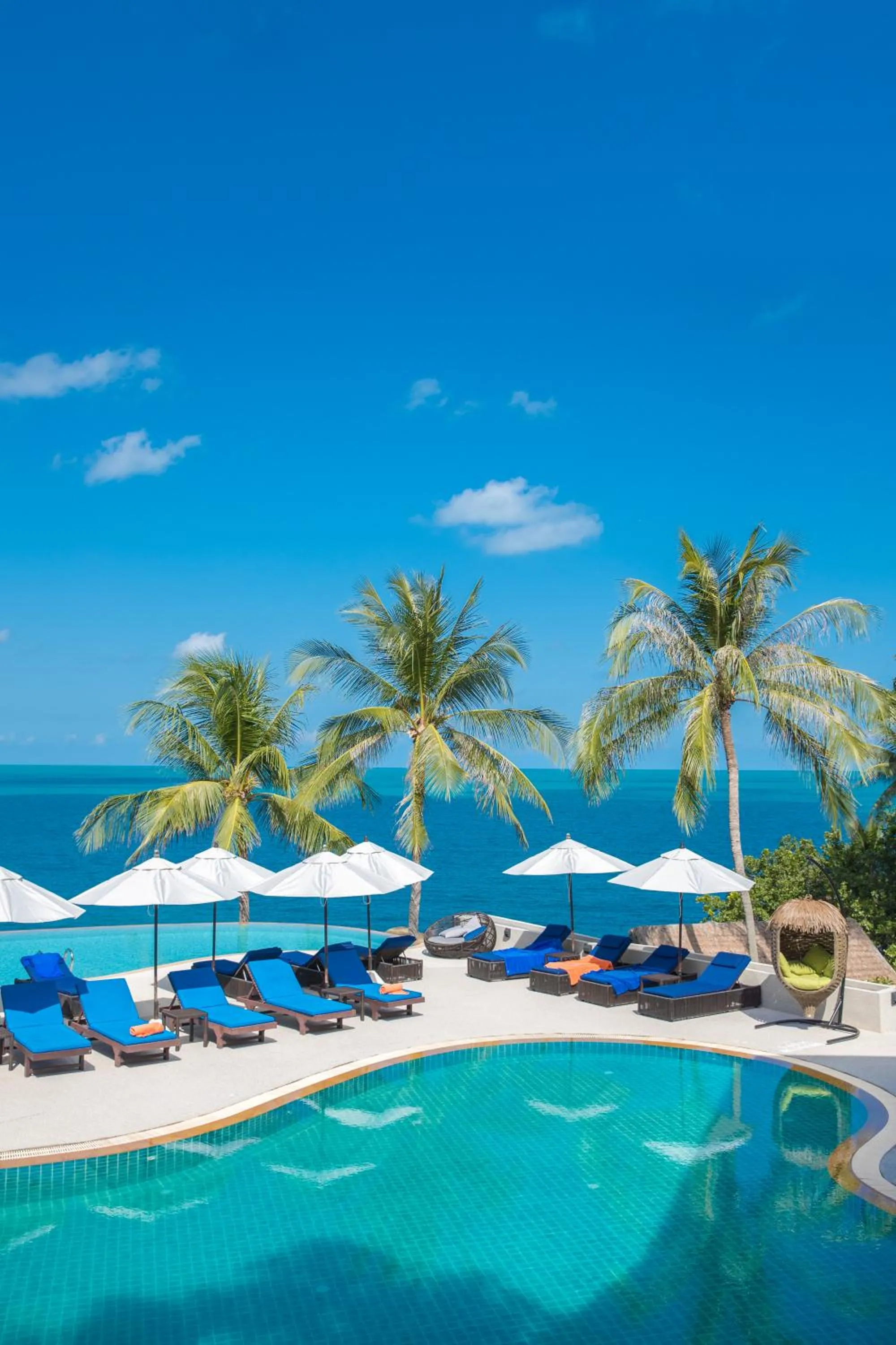 Sea view in Coral Cliff Beach Resort Samui - SHA Plus