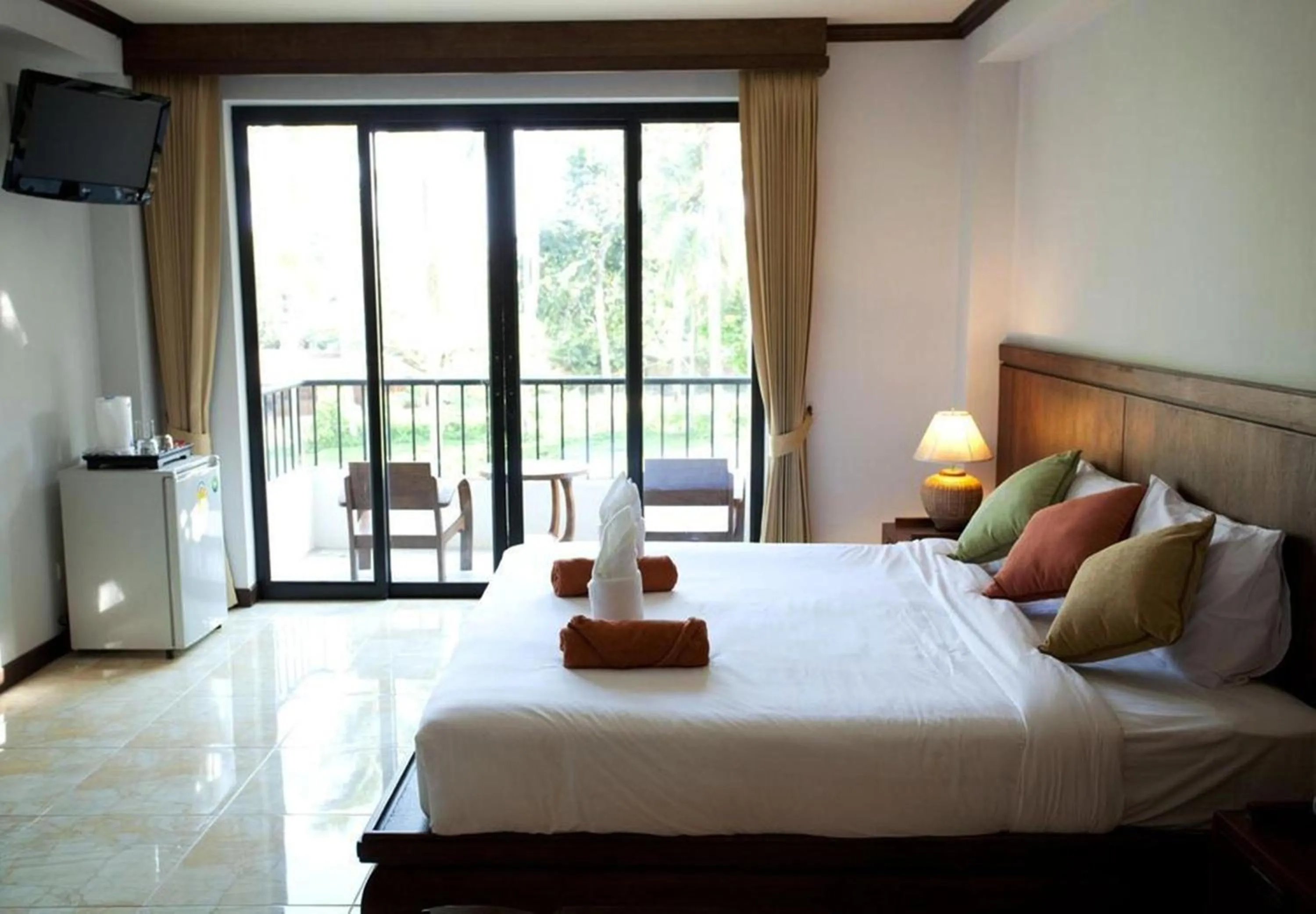 Bed in ASTROCOCO beach resort by Coconut Beach