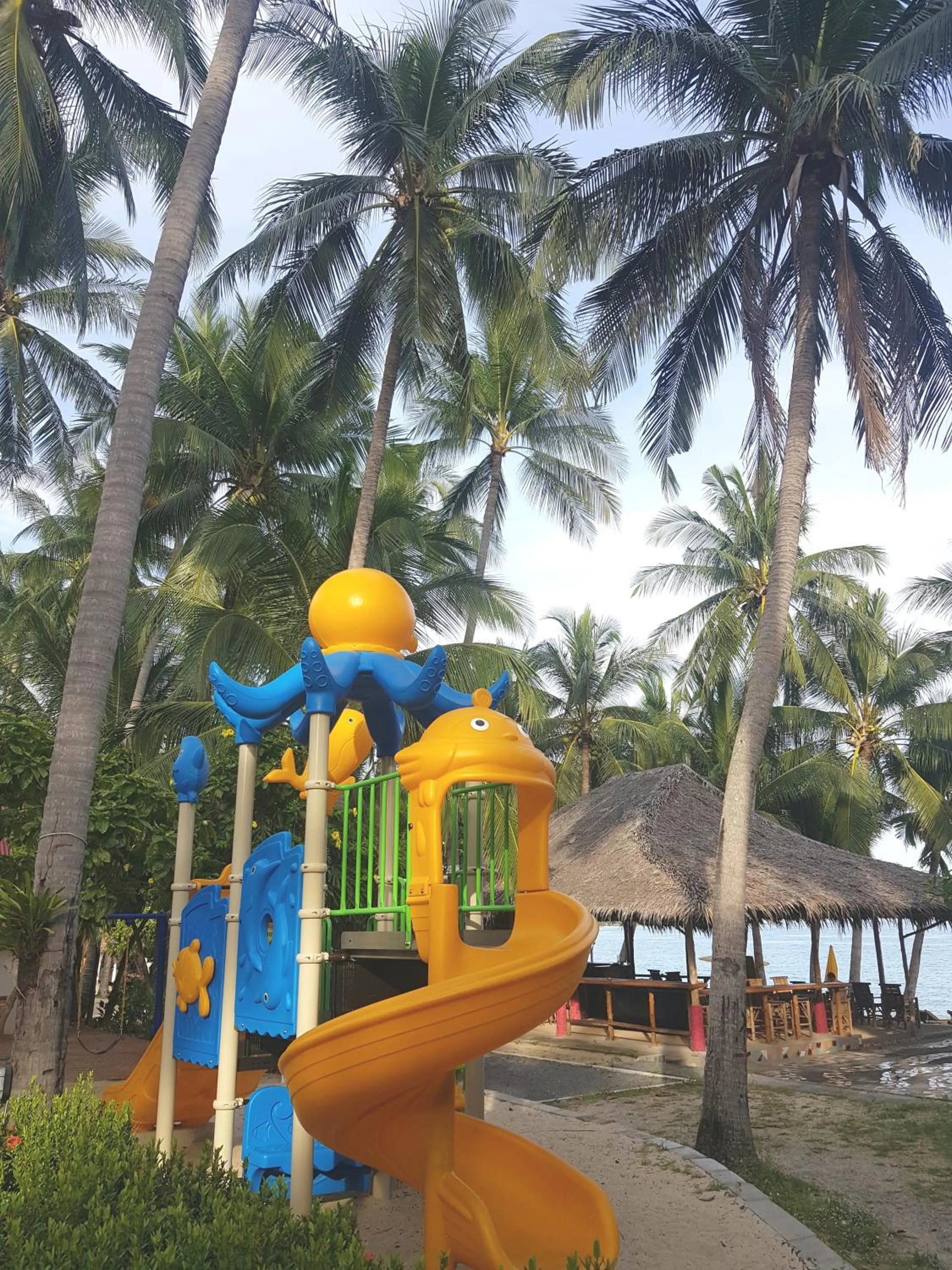 Children play ground in ASTROCOCO beach resort by Coconut Beach