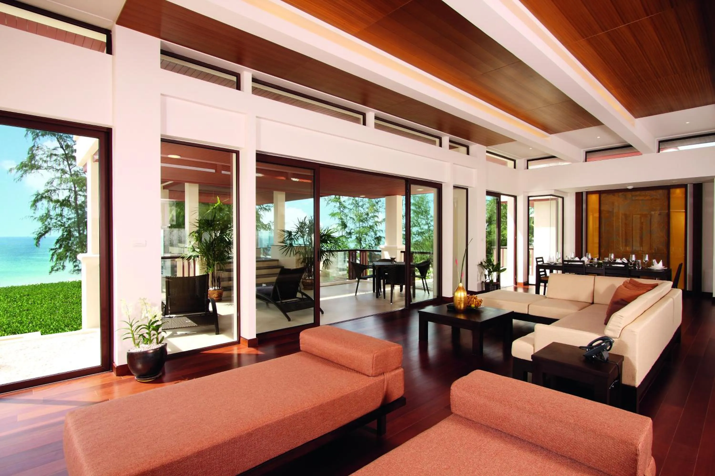 Living room, Bed in Mövenpick Resort Bangtao Beach Phuket