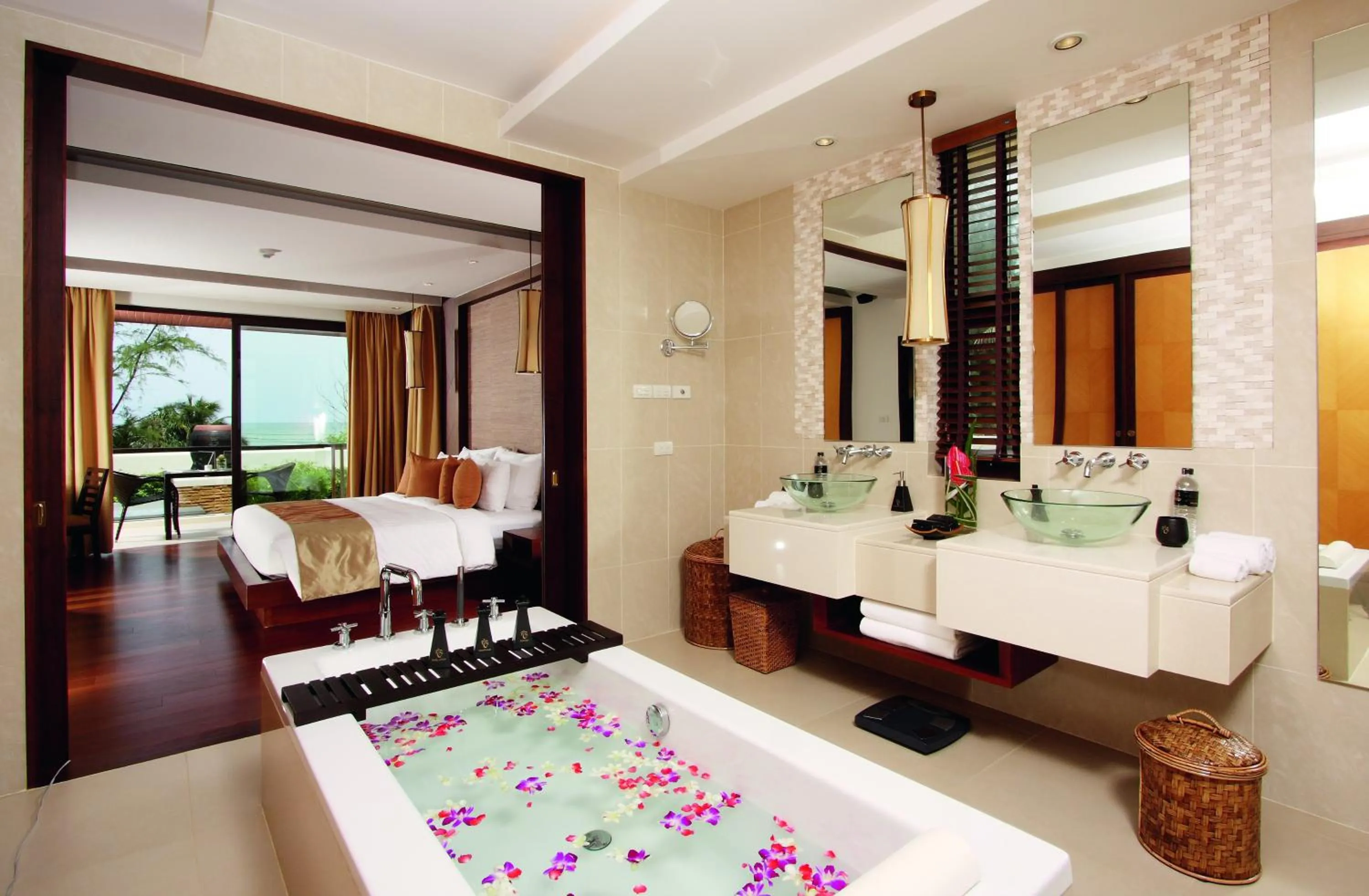 Bathroom in Mövenpick Resort Bangtao Beach Phuket