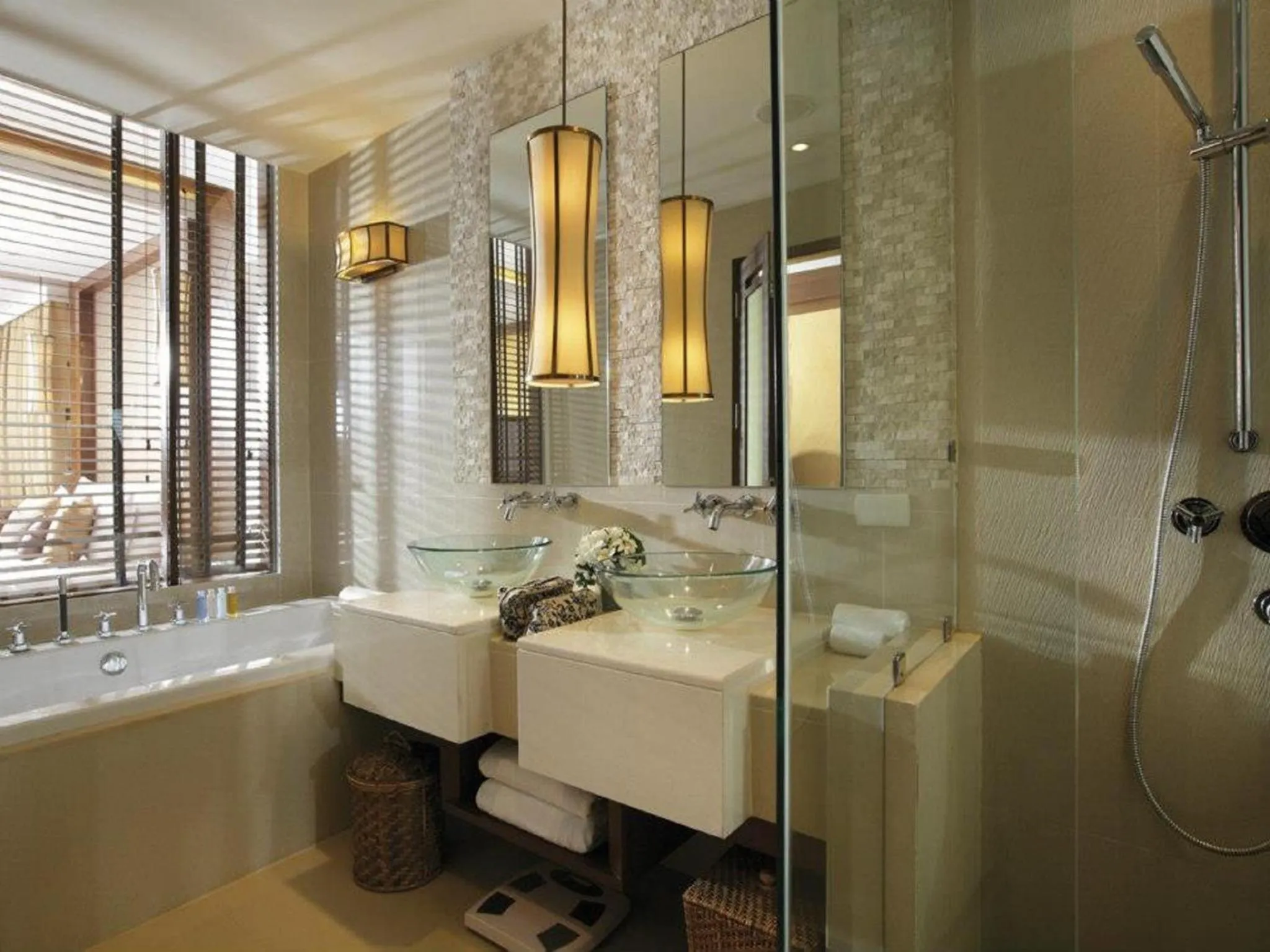 Bathroom in Mövenpick Resort Bangtao Beach Phuket