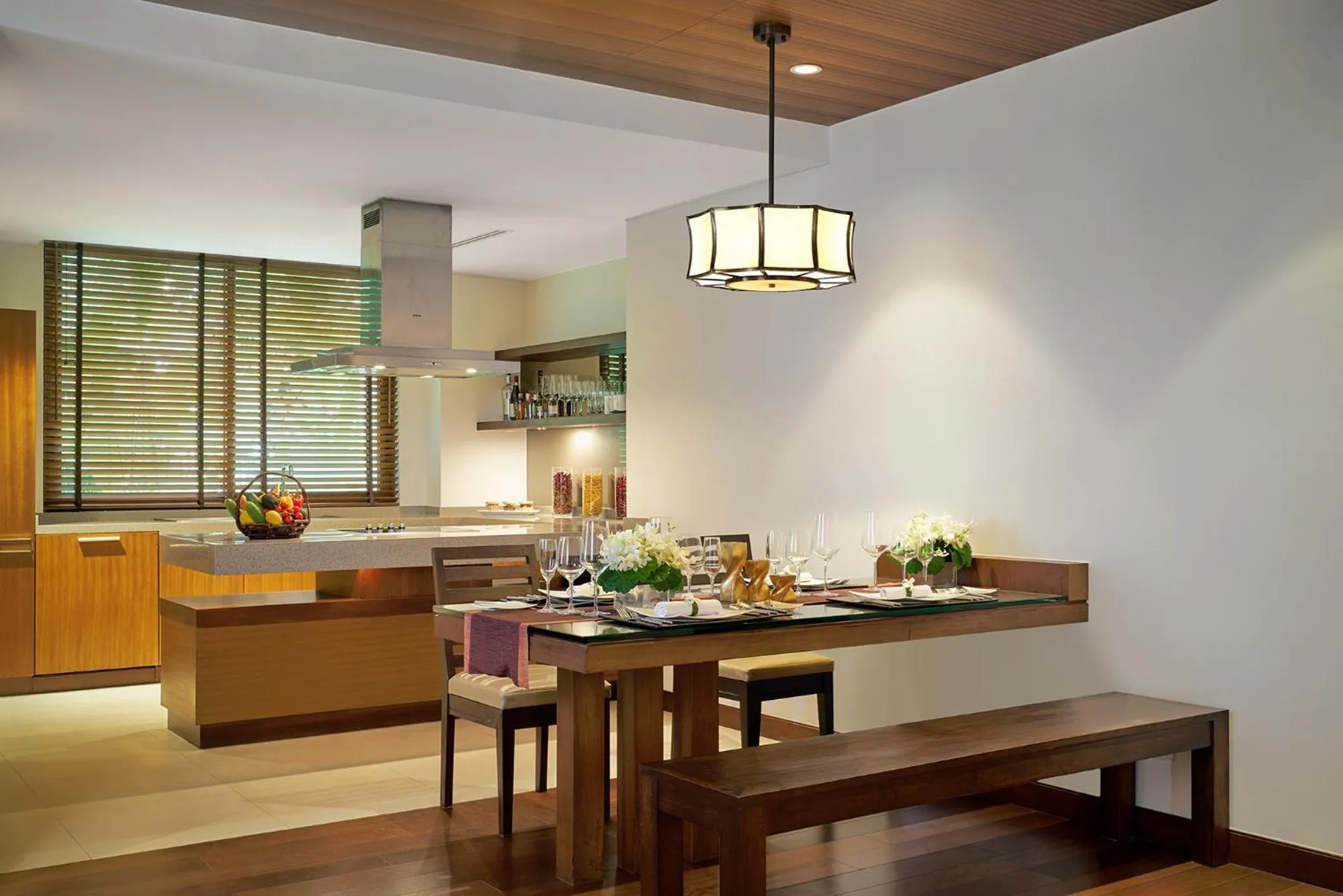 Kitchen or kitchenette in Mövenpick Resort Bangtao Beach Phuket