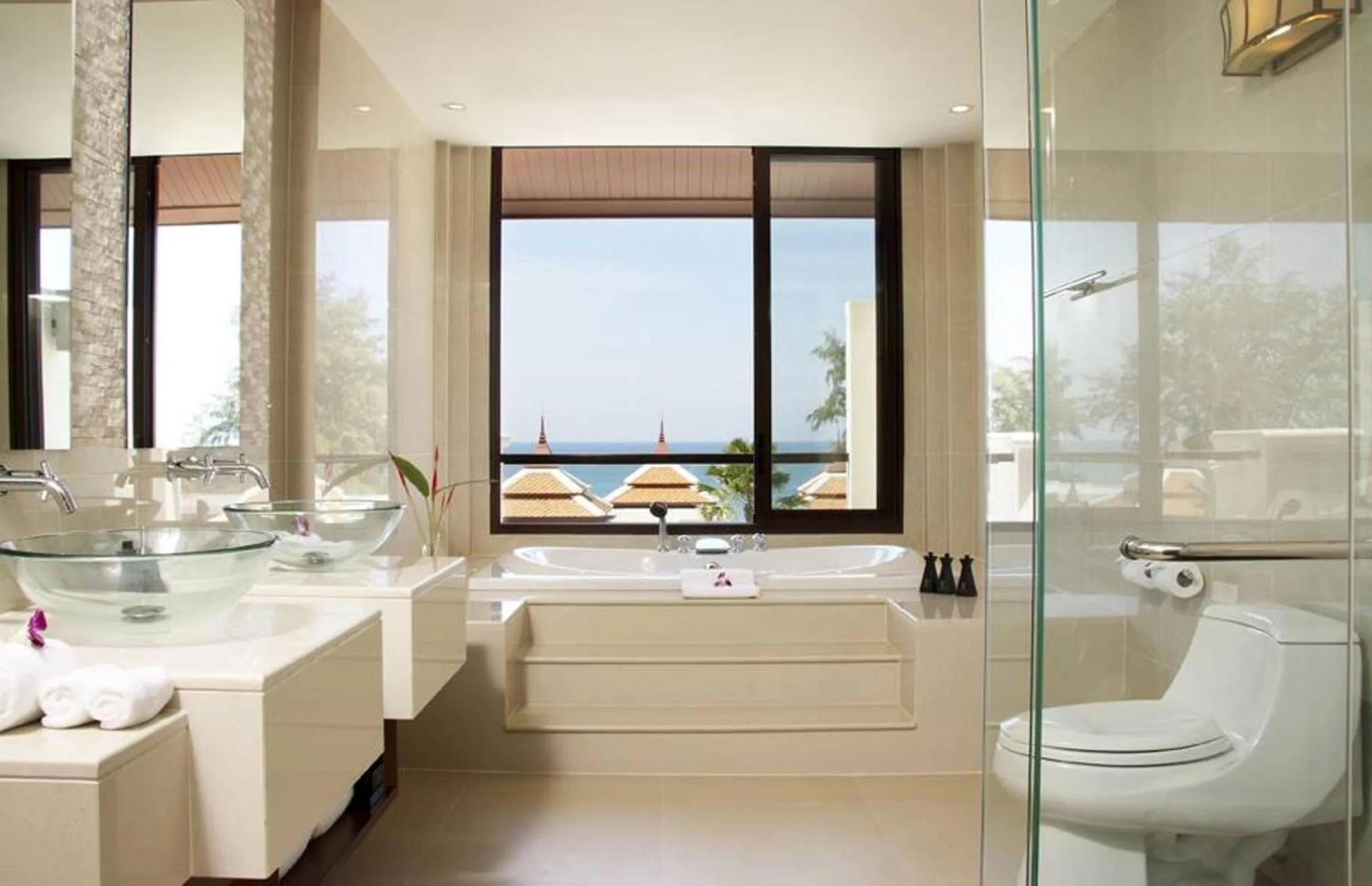 Bathroom in Mövenpick Resort Bangtao Beach Phuket