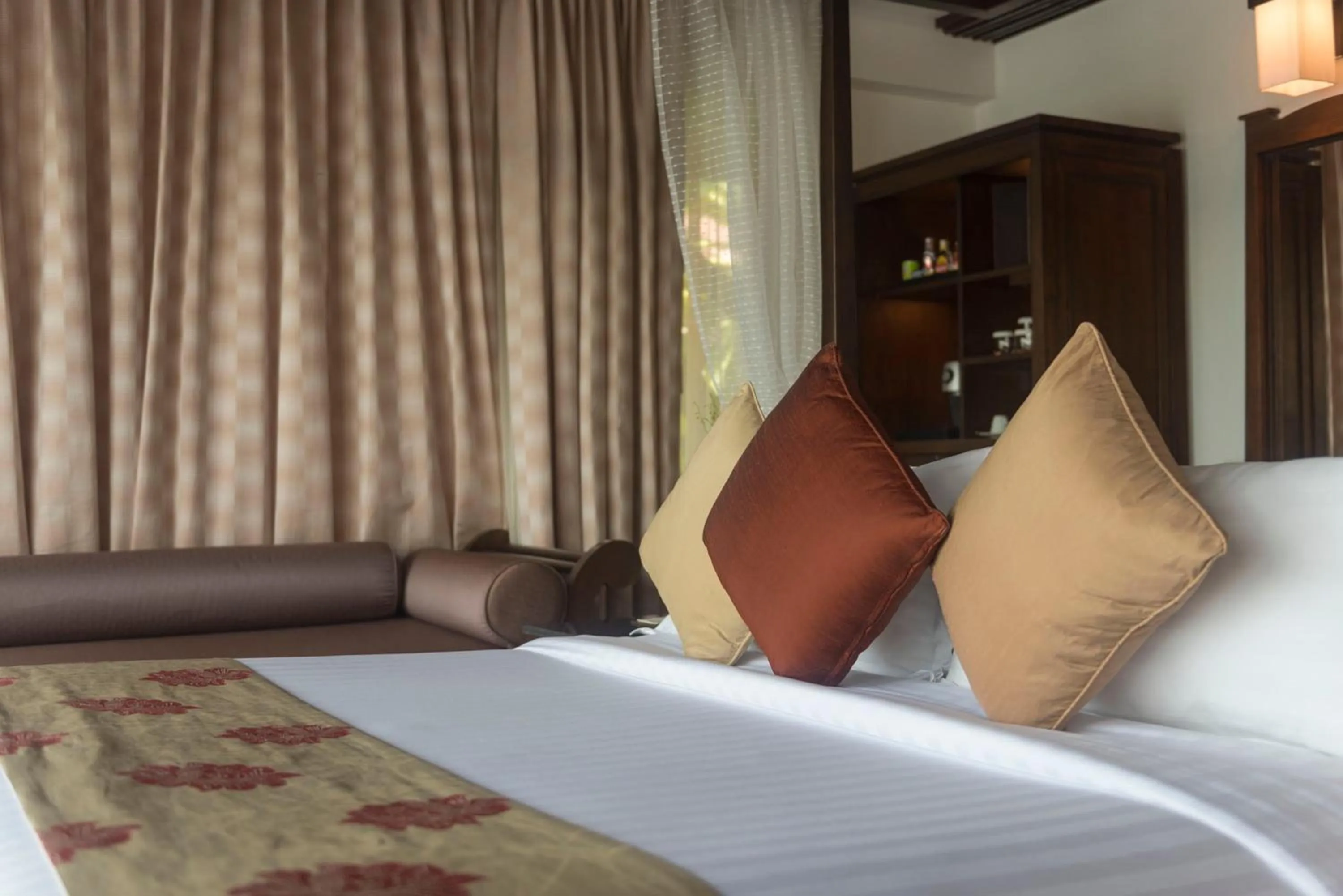 Bedroom, Bed in Nora Buri Resort & Spa - SHA Extra Plus