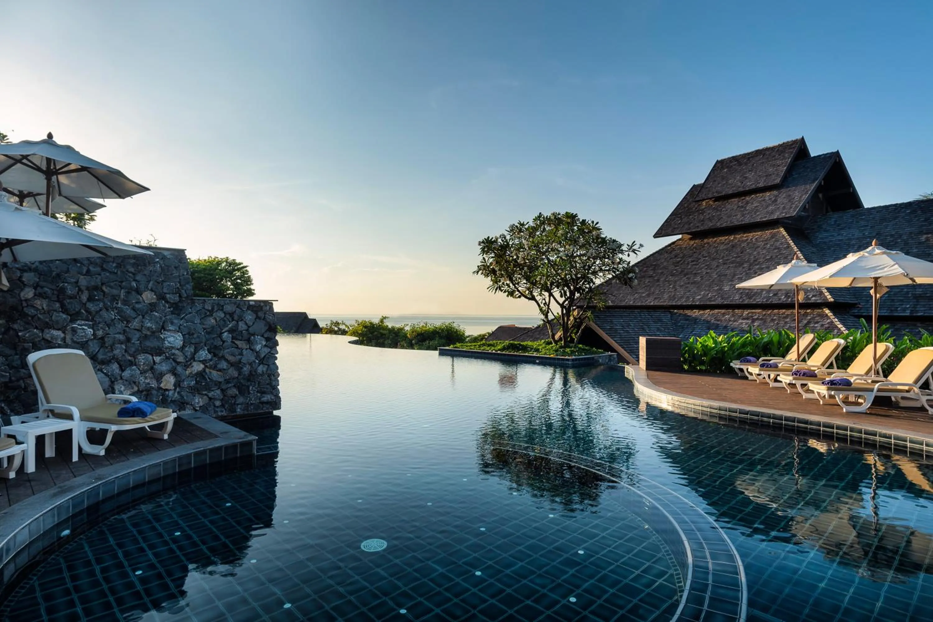 Pool view in Nora Buri Resort & Spa - SHA Extra Plus