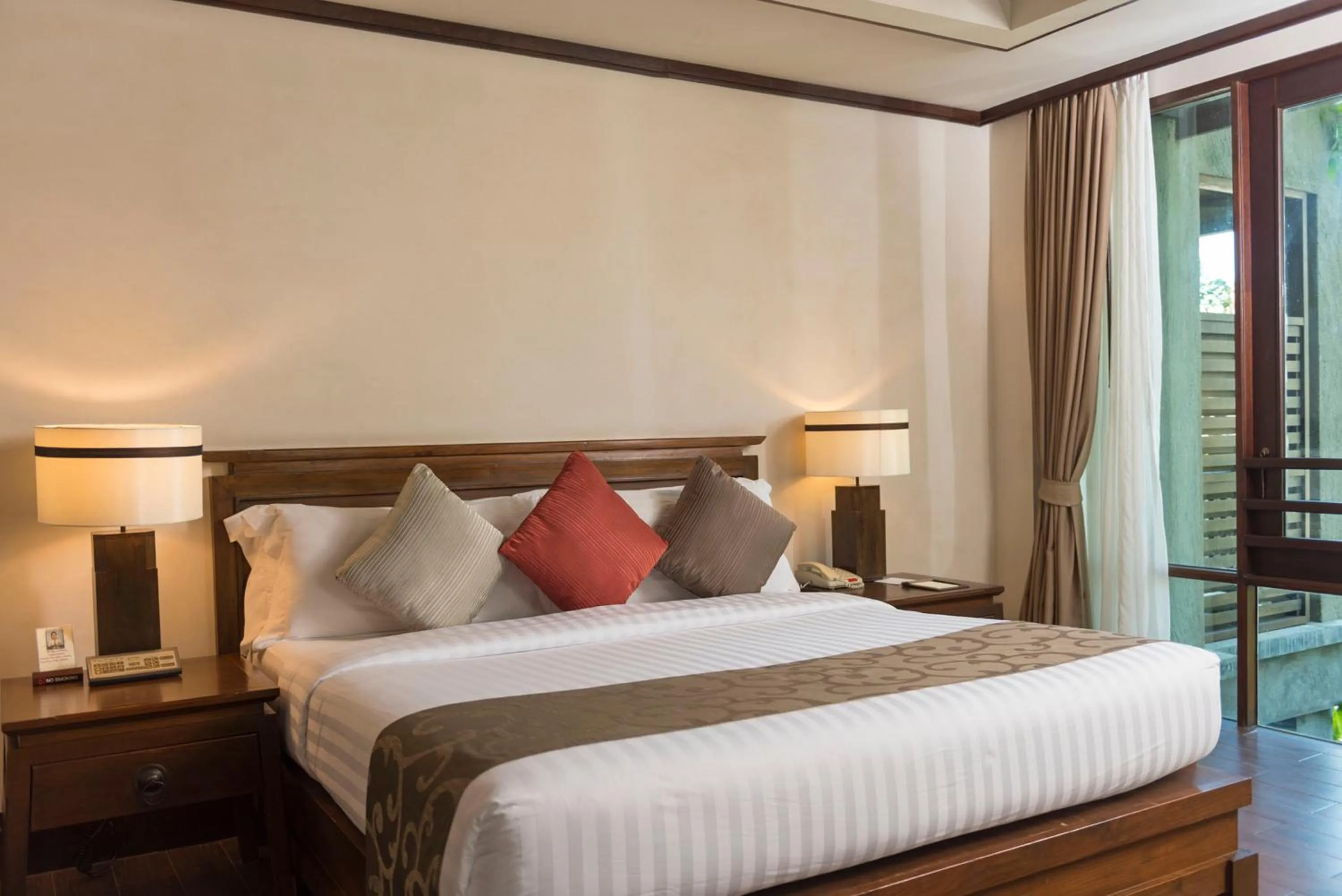 Bedroom, Bed in Nora Buri Resort & Spa - SHA Extra Plus