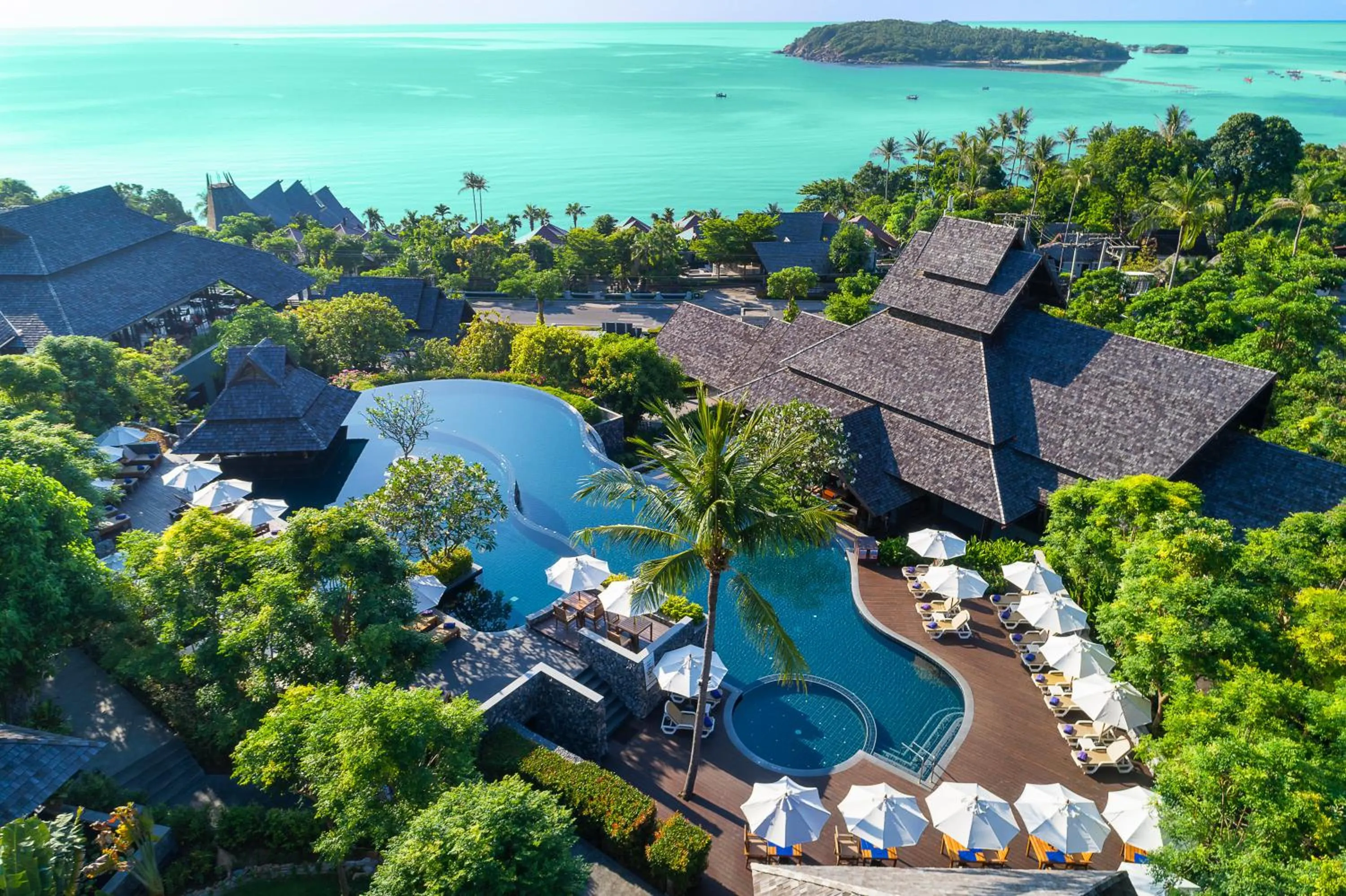Bird's eye view in Nora Buri Resort & Spa - SHA Extra Plus